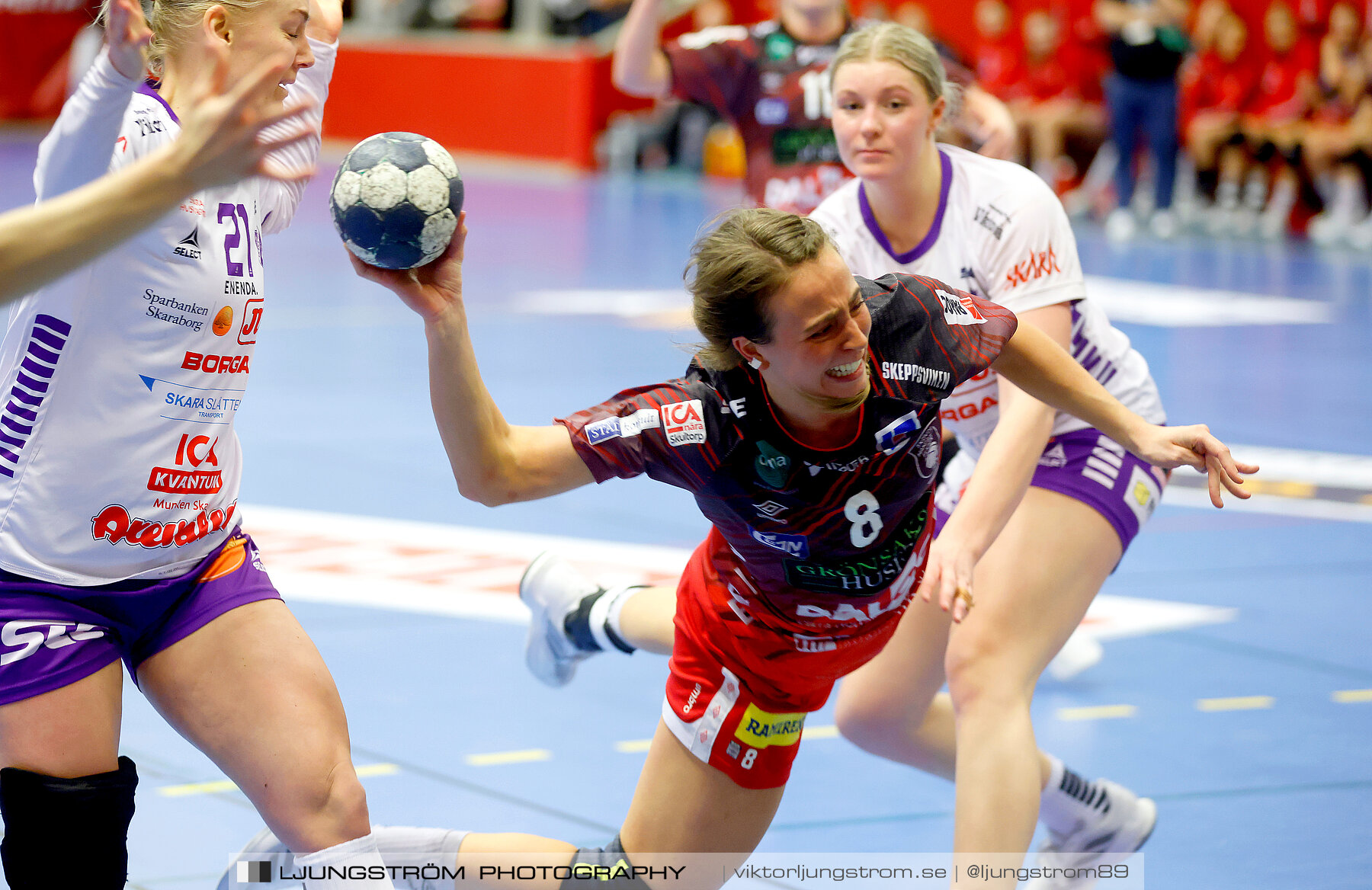 Skövde HF-Skara HF 22-25,dam,Skövde Idrottshall,Skövde,Sverige,Handboll,,2023,304384