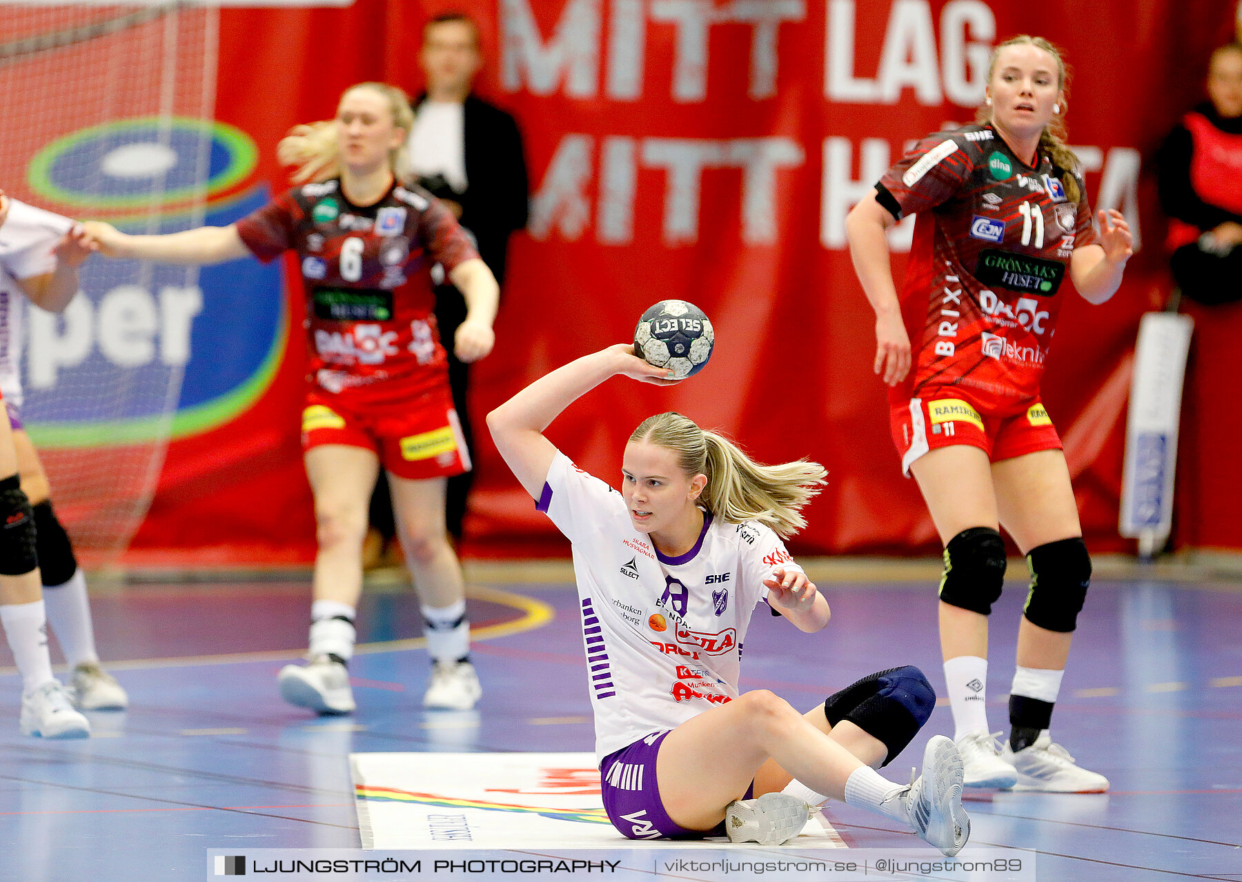 Skövde HF-Skara HF 22-25,dam,Skövde Idrottshall,Skövde,Sverige,Handboll,,2023,304395