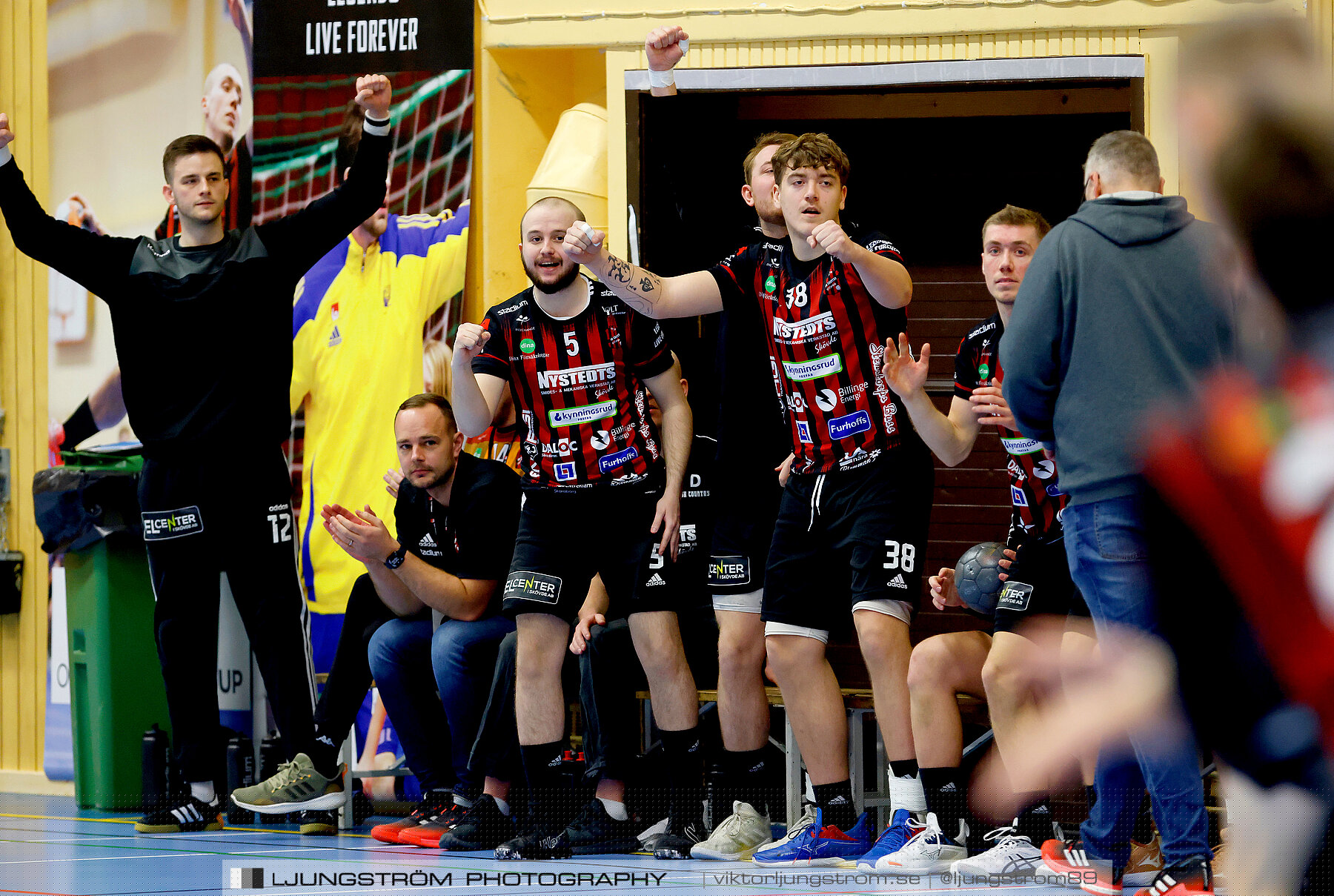 HK Country-HP Warta 25-22,herr,Arena Skövde,Skövde,Sverige,Handboll,,2023,304462