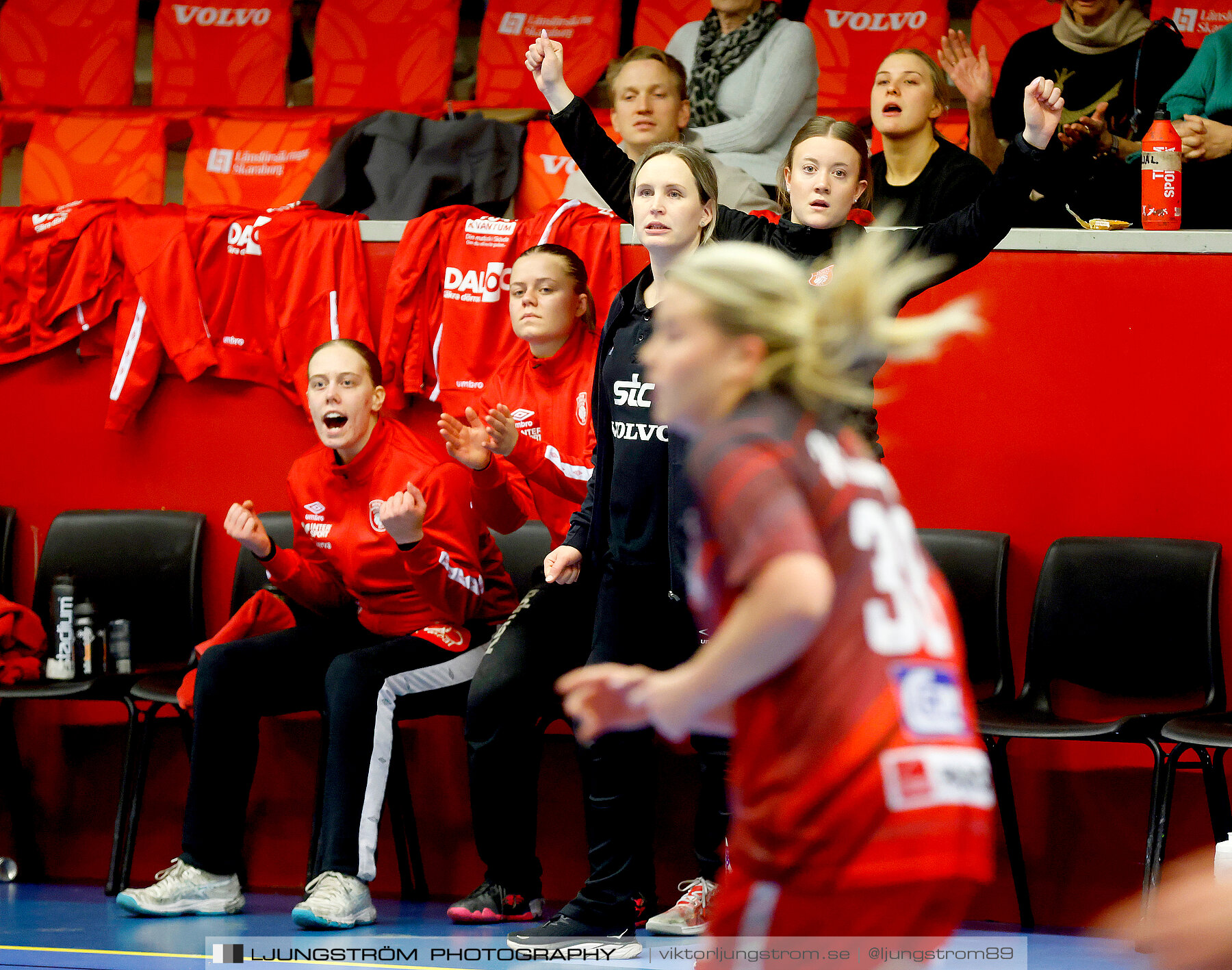 Somby/Skövde-Skara HF U 28-27,dam,Skövde Idrottshall,Skövde,Sverige,Handboll,,2023,304851