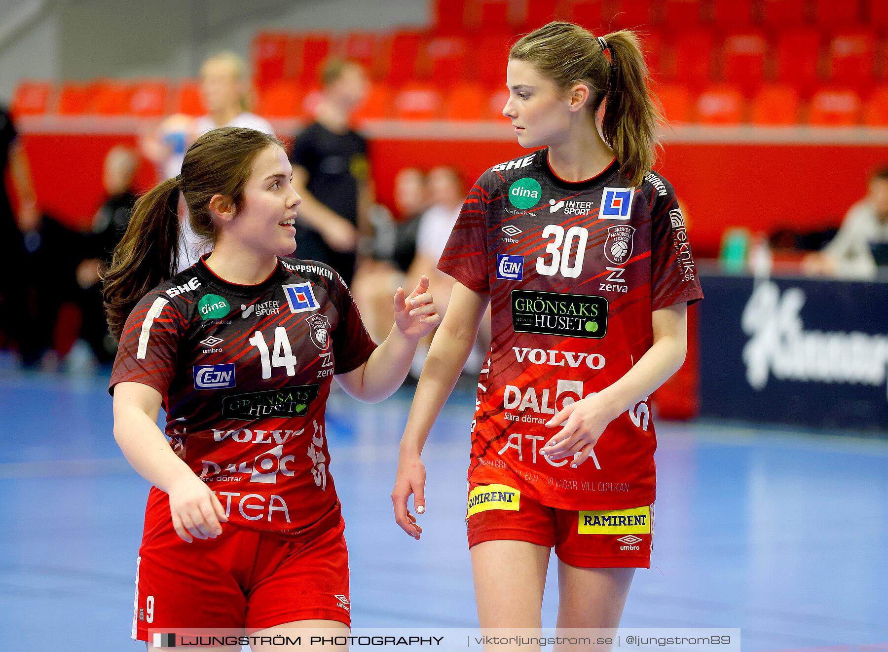 Somby/Skövde-Skara HF U 28-27,dam,Skövde Idrottshall,Skövde,Sverige,Handboll,,2023,304854