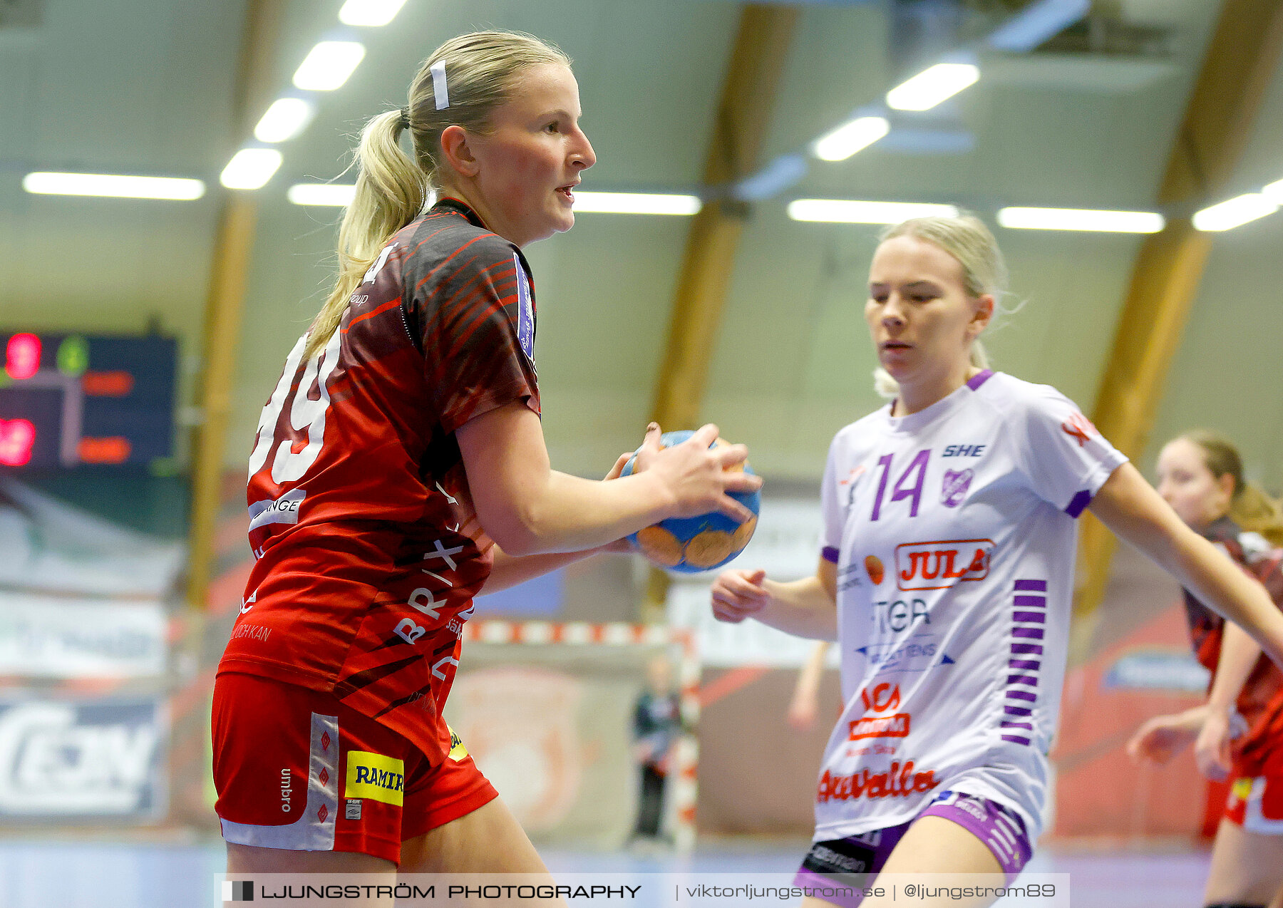 Somby/Skövde-Skara HF U 28-27,dam,Skövde Idrottshall,Skövde,Sverige,Handboll,,2023,305187