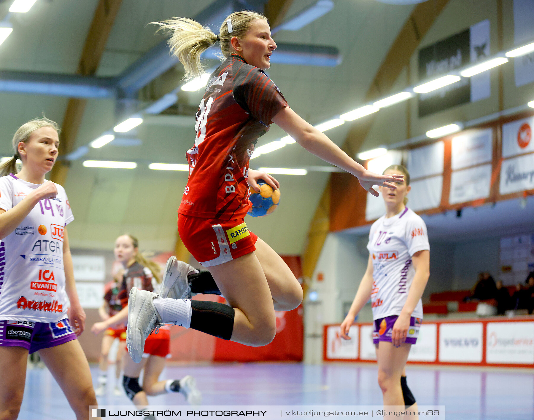 Somby/Skövde-Skara HF U 28-27,dam,Skövde Idrottshall,Skövde,Sverige,Handboll,,2023,305189