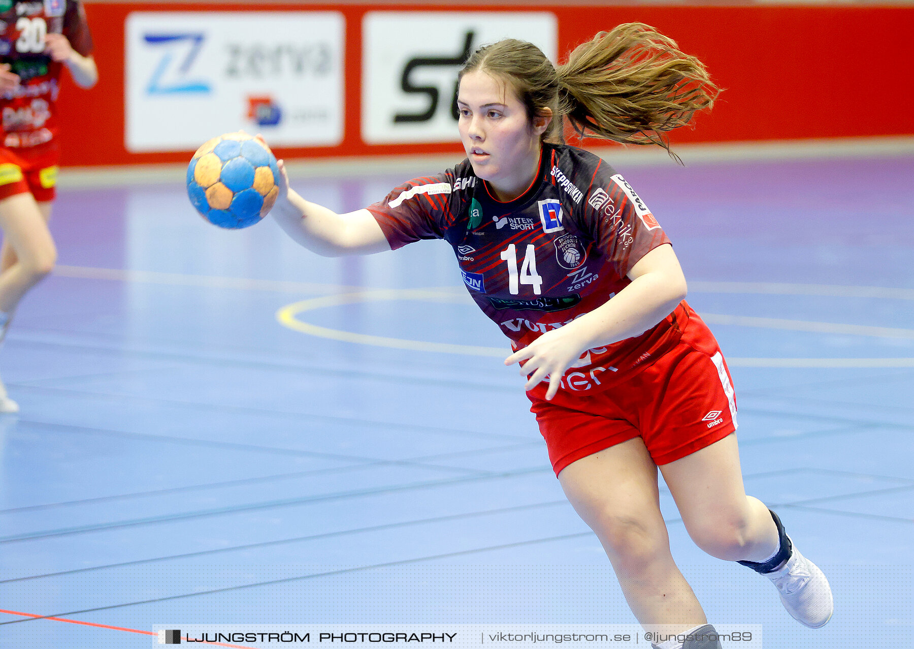 Somby/Skövde-Skara HF U 28-27,dam,Skövde Idrottshall,Skövde,Sverige,Handboll,,2023,305214