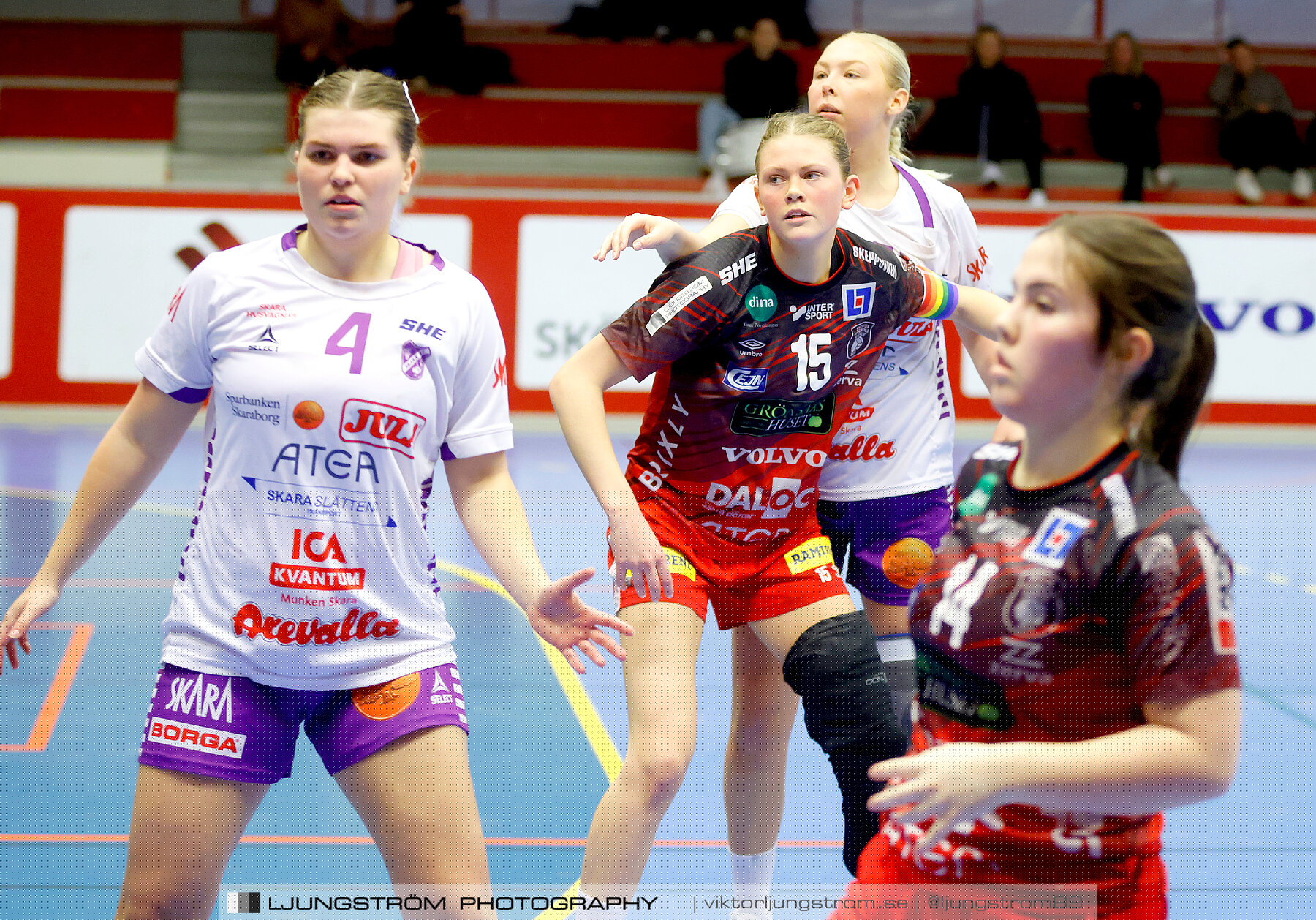 Somby/Skövde-Skara HF U 28-27,dam,Skövde Idrottshall,Skövde,Sverige,Handboll,,2023,305216
