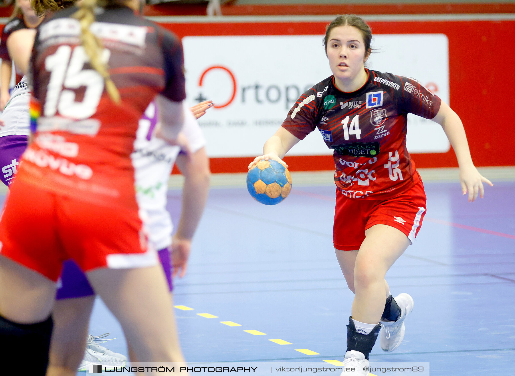 Somby/Skövde-Skara HF U 28-27,dam,Skövde Idrottshall,Skövde,Sverige,Handboll,,2023,305217