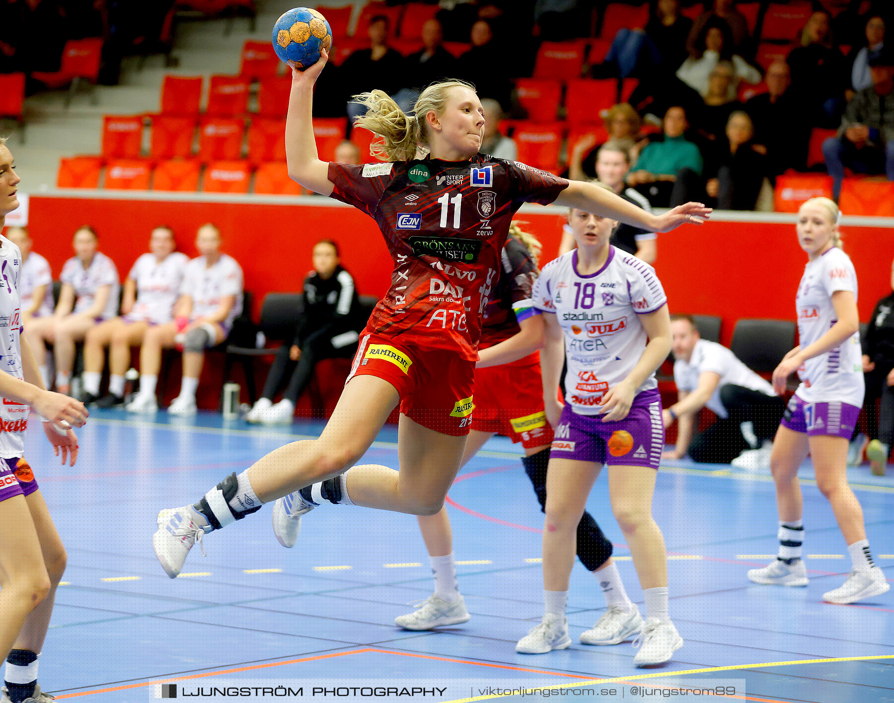 Somby/Skövde-Skara HF U 28-27,dam,Skövde Idrottshall,Skövde,Sverige,Handboll,,2023,305230