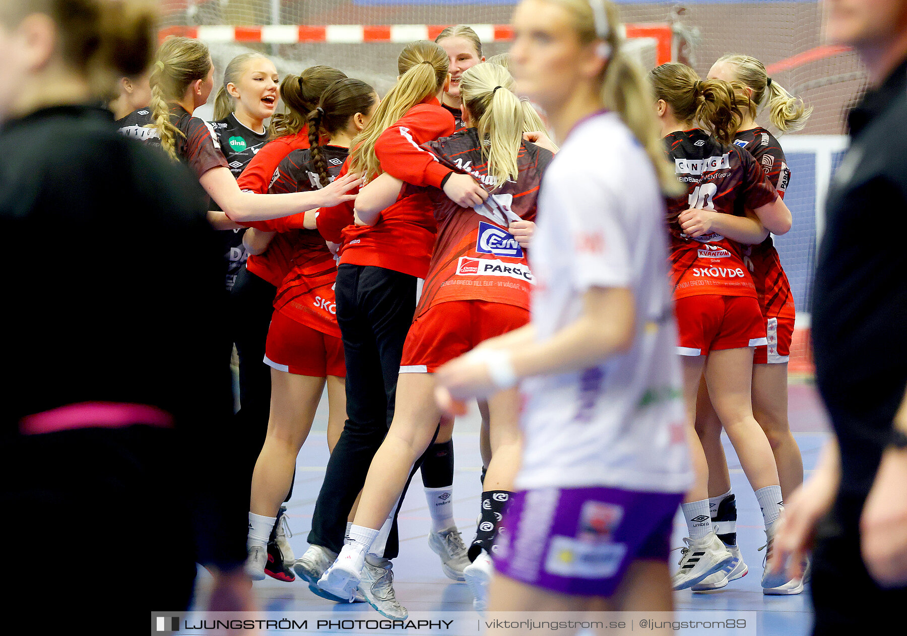 Somby/Skövde-Skara HF U 28-27,dam,Skövde Idrottshall,Skövde,Sverige,Handboll,,2023,305270