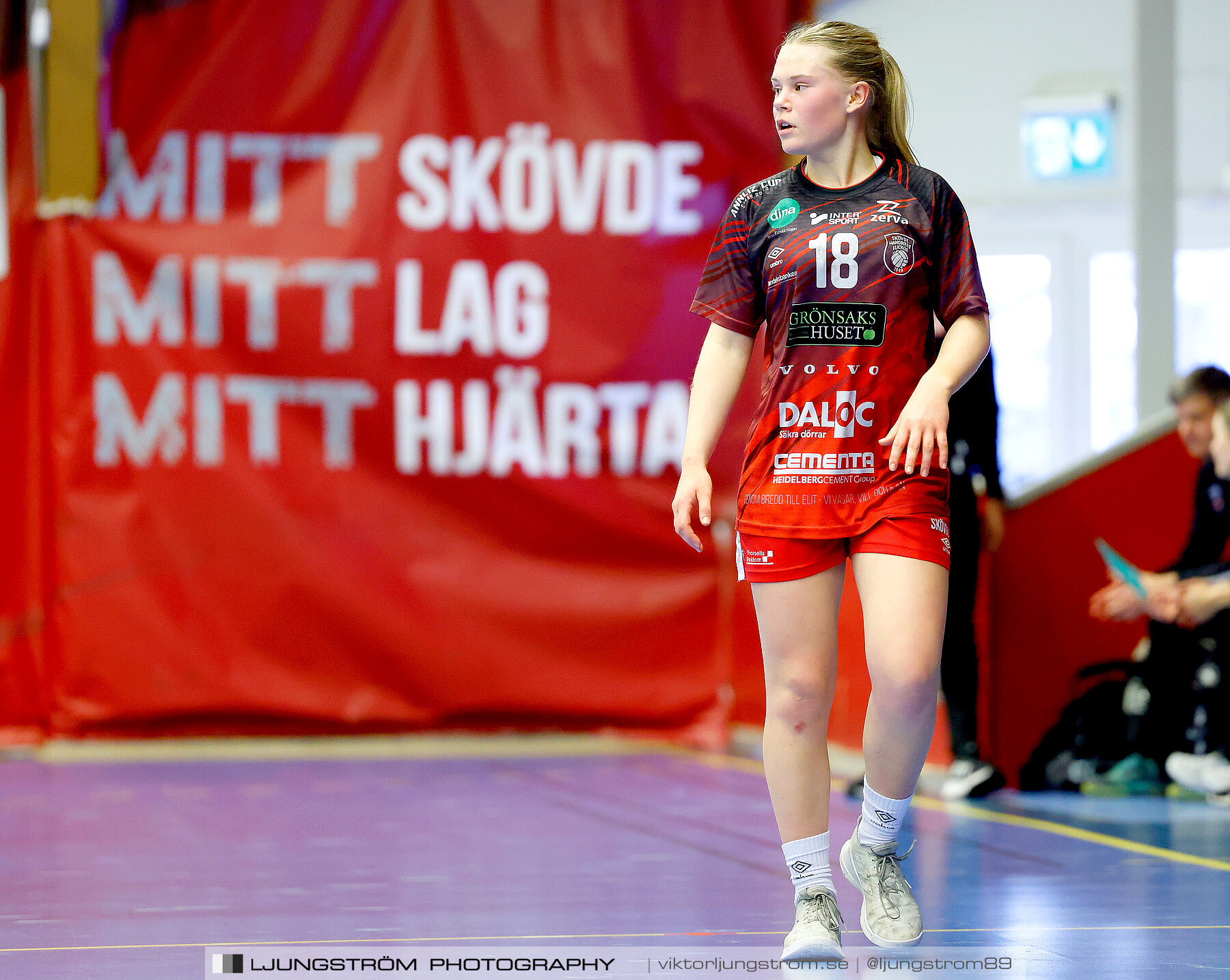 USM F16 Steg 4 Skövde HF 1-GF Kroppskultur 1 25-18,dam,Skövde Idrottshall,Skövde,Sverige,Ungdoms-SM,Handboll,2023,305585