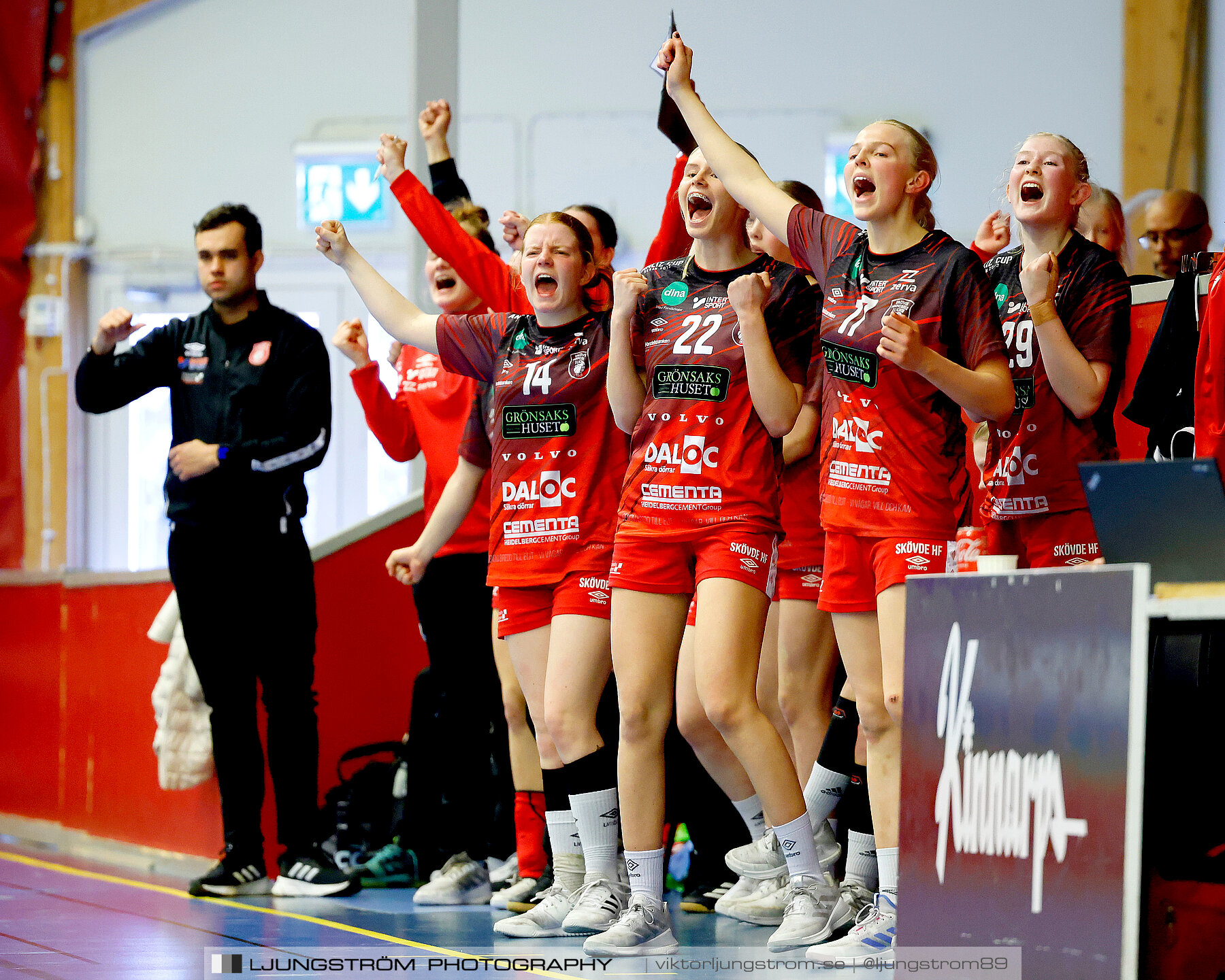 USM F16 Steg 4 Skövde HF 1-GF Kroppskultur 1 25-18,dam,Skövde Idrottshall,Skövde,Sverige,Ungdoms-SM,Handboll,2023,305587