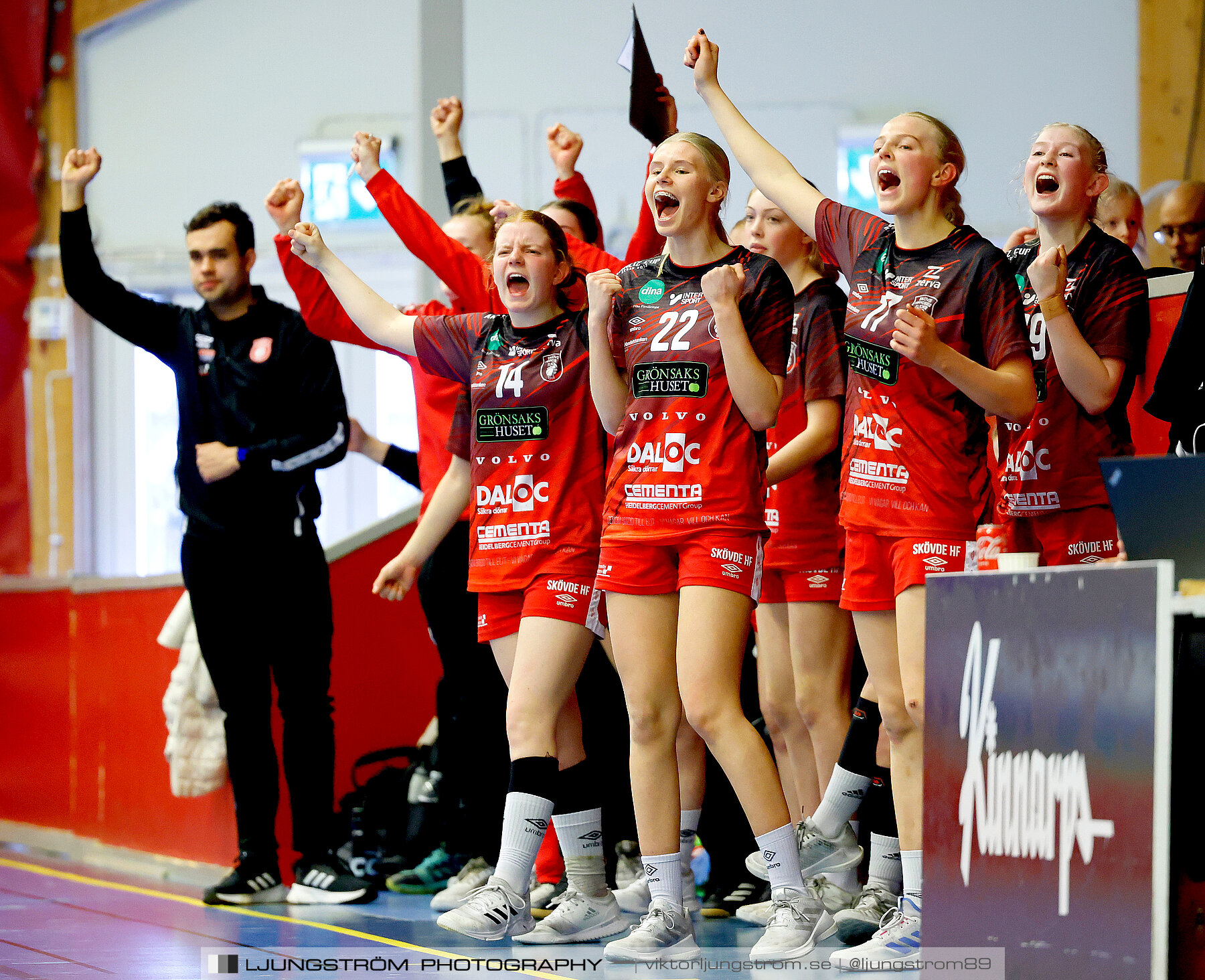 USM F16 Steg 4 Skövde HF 1-GF Kroppskultur 1 25-18,dam,Skövde Idrottshall,Skövde,Sverige,Ungdoms-SM,Handboll,2023,305588