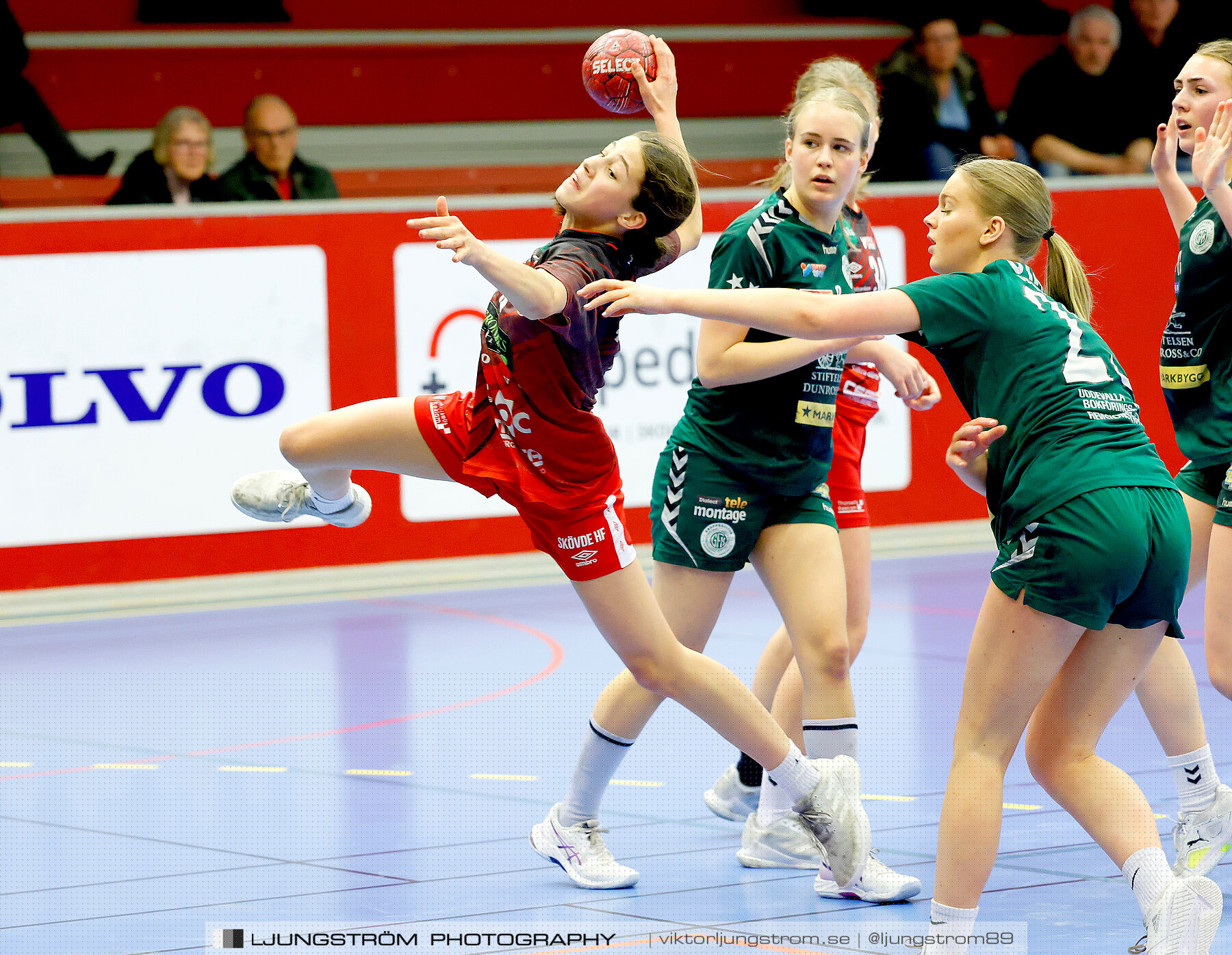 USM F16 Steg 4 Skövde HF 1-GF Kroppskultur 1 25-18,dam,Skövde Idrottshall,Skövde,Sverige,Ungdoms-SM,Handboll,2023,305597