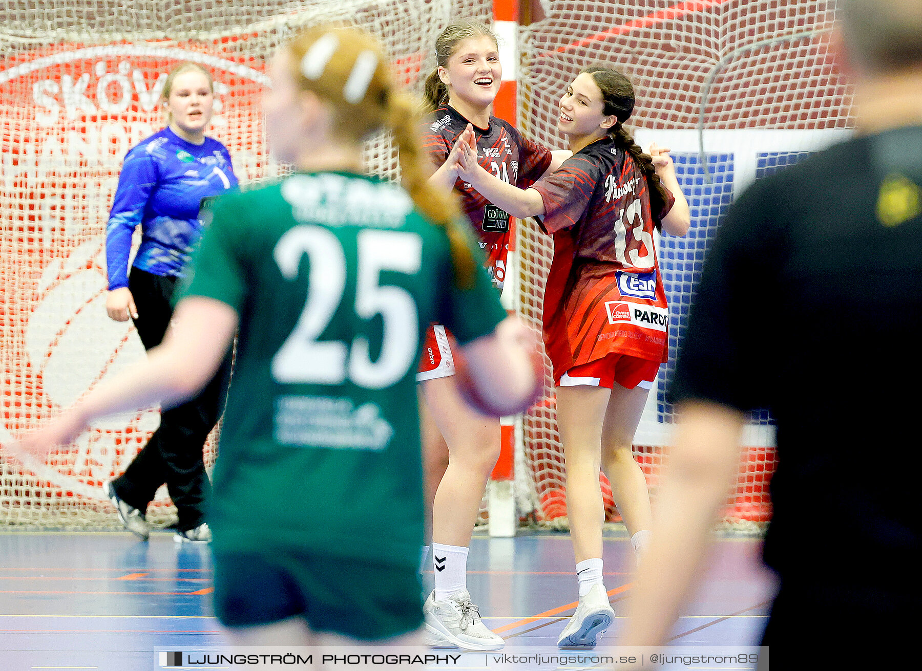 USM F16 Steg 4 Skövde HF 1-GF Kroppskultur 1 25-18,dam,Skövde Idrottshall,Skövde,Sverige,Ungdoms-SM,Handboll,2023,305604