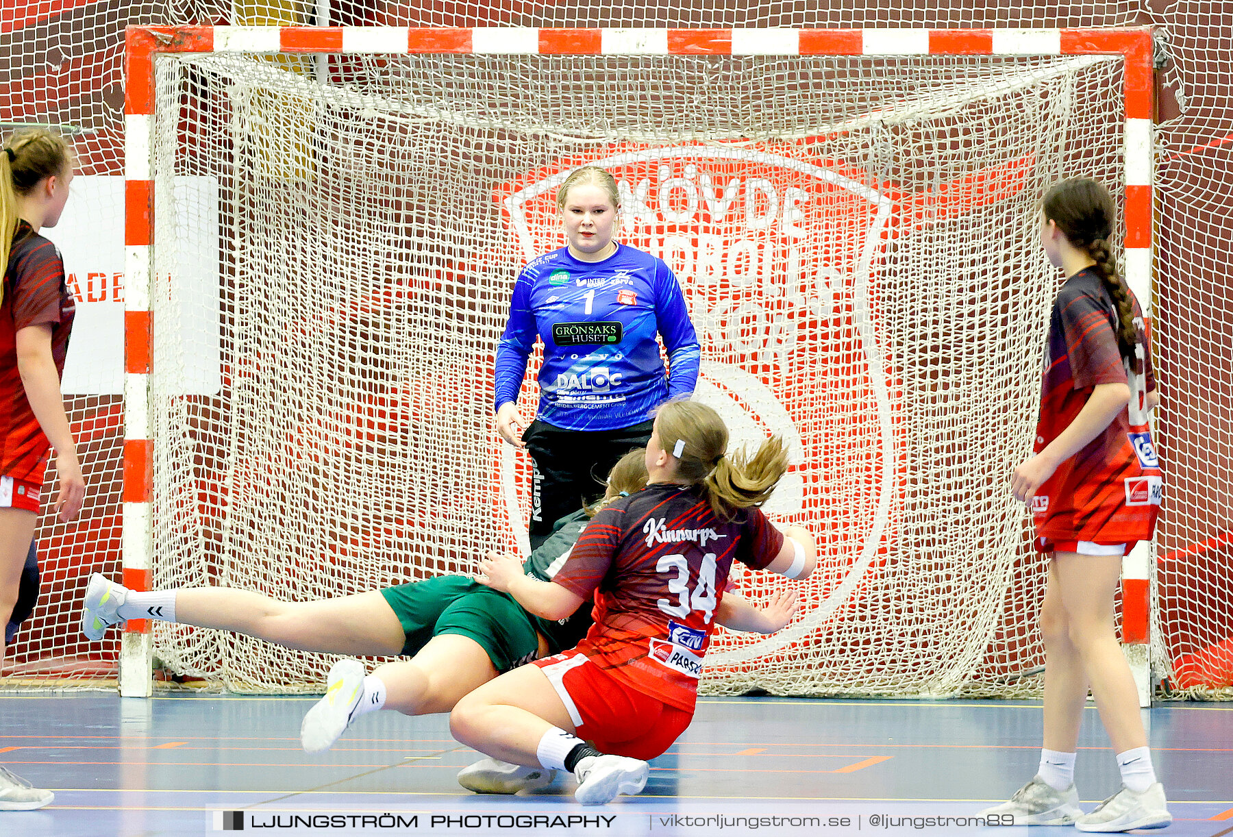 USM F16 Steg 4 Skövde HF 1-GF Kroppskultur 1 25-18,dam,Skövde Idrottshall,Skövde,Sverige,Ungdoms-SM,Handboll,2023,305607