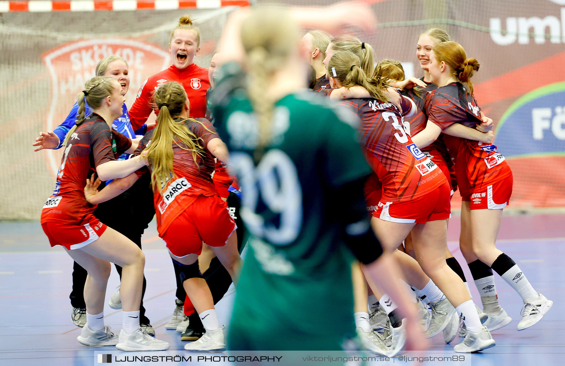 USM F16 Steg 4 Skövde HF 1-GF Kroppskultur 1 25-18,dam,Skövde Idrottshall,Skövde,Sverige,Ungdoms-SM,Handboll,2023,305611