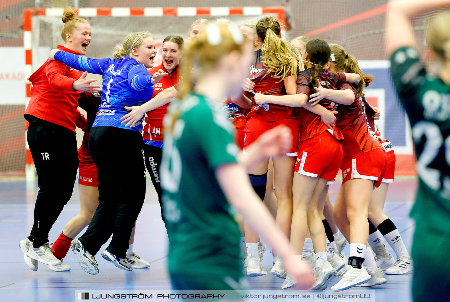 USM F16 Steg 4 Skövde HF 1-GF Kroppskultur 1 25-18,dam,Skövde Idrottshall,Skövde,Sverige,Ungdoms-SM,Handboll,2023,305614