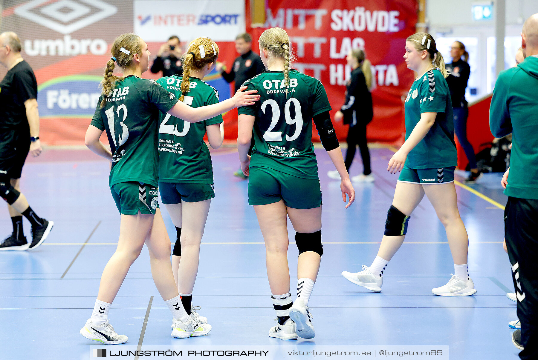 USM F16 Steg 4 Skövde HF 1-GF Kroppskultur 1 25-18,dam,Skövde Idrottshall,Skövde,Sverige,Ungdoms-SM,Handboll,2023,305621