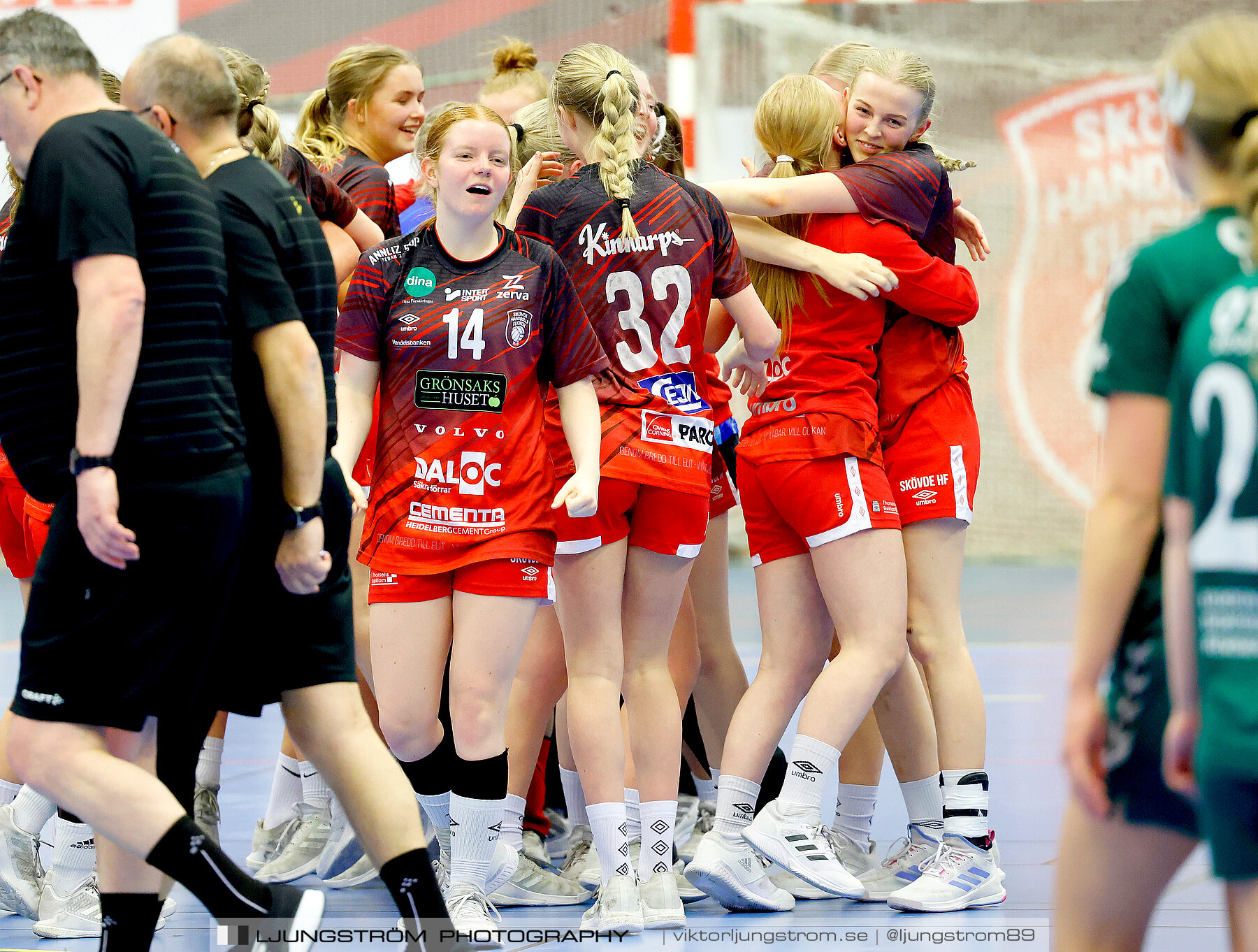 USM F16 Steg 4 Skövde HF 1-GF Kroppskultur 1 25-18,dam,Skövde Idrottshall,Skövde,Sverige,Ungdoms-SM,Handboll,2023,305626