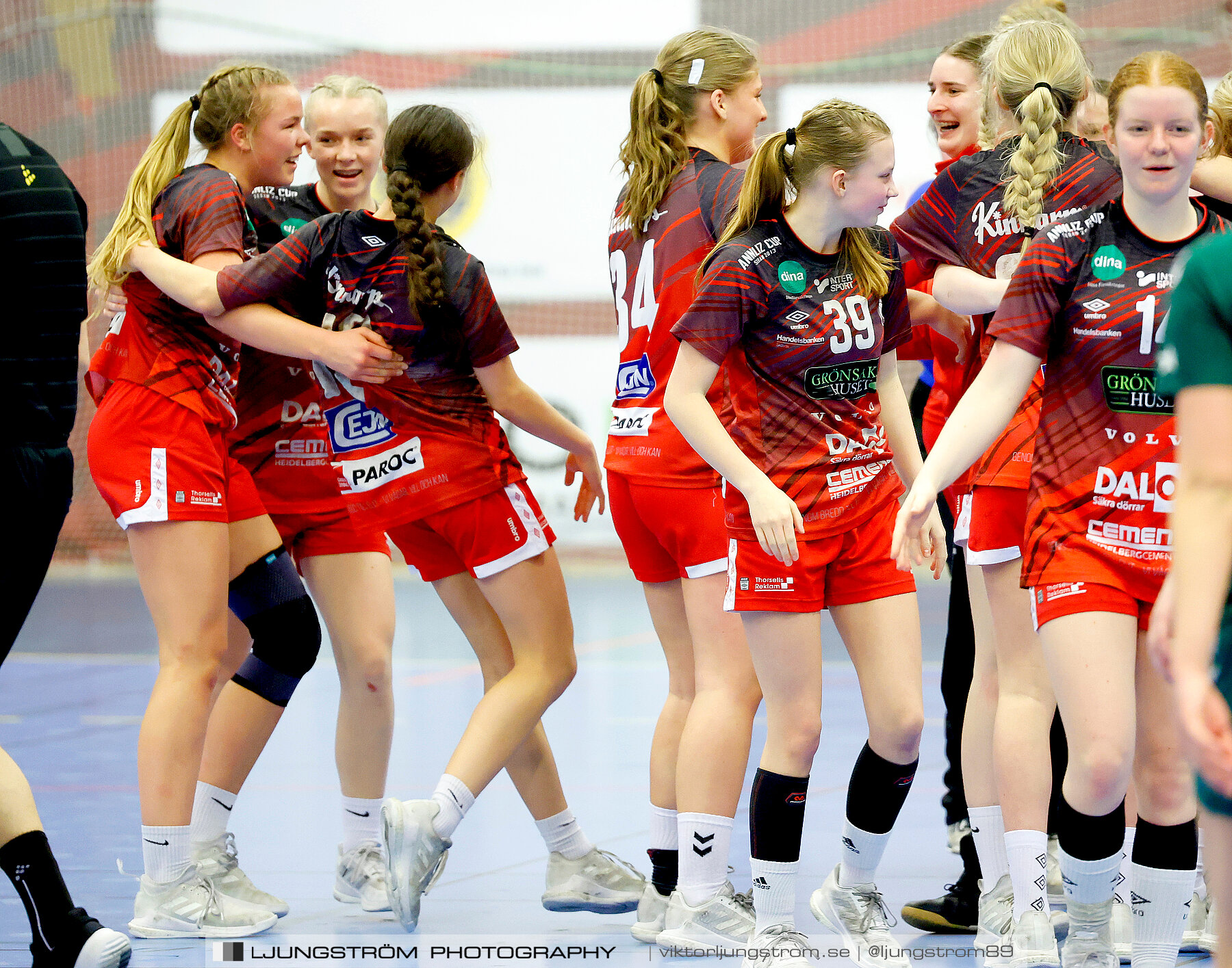 USM F16 Steg 4 Skövde HF 1-GF Kroppskultur 1 25-18,dam,Skövde Idrottshall,Skövde,Sverige,Ungdoms-SM,Handboll,2023,305628