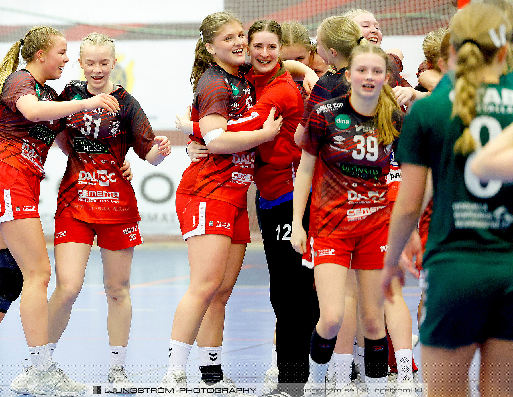USM F16 Steg 4 Skövde HF 1-GF Kroppskultur 1 25-18,dam,Skövde Idrottshall,Skövde,Sverige,Ungdoms-SM,Handboll,2023,305629