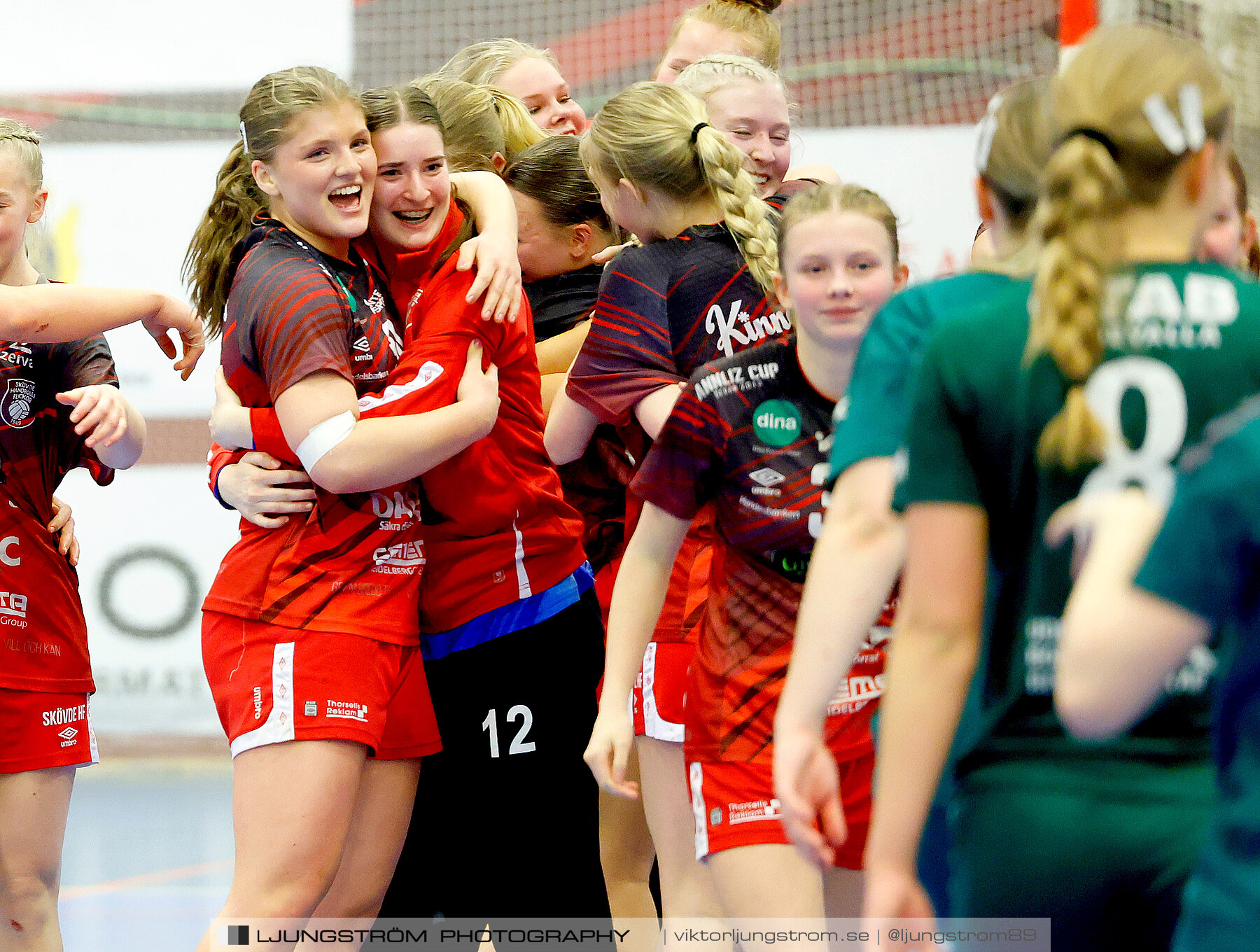 USM F16 Steg 4 Skövde HF 1-GF Kroppskultur 1 25-18,dam,Skövde Idrottshall,Skövde,Sverige,Ungdoms-SM,Handboll,2023,305630