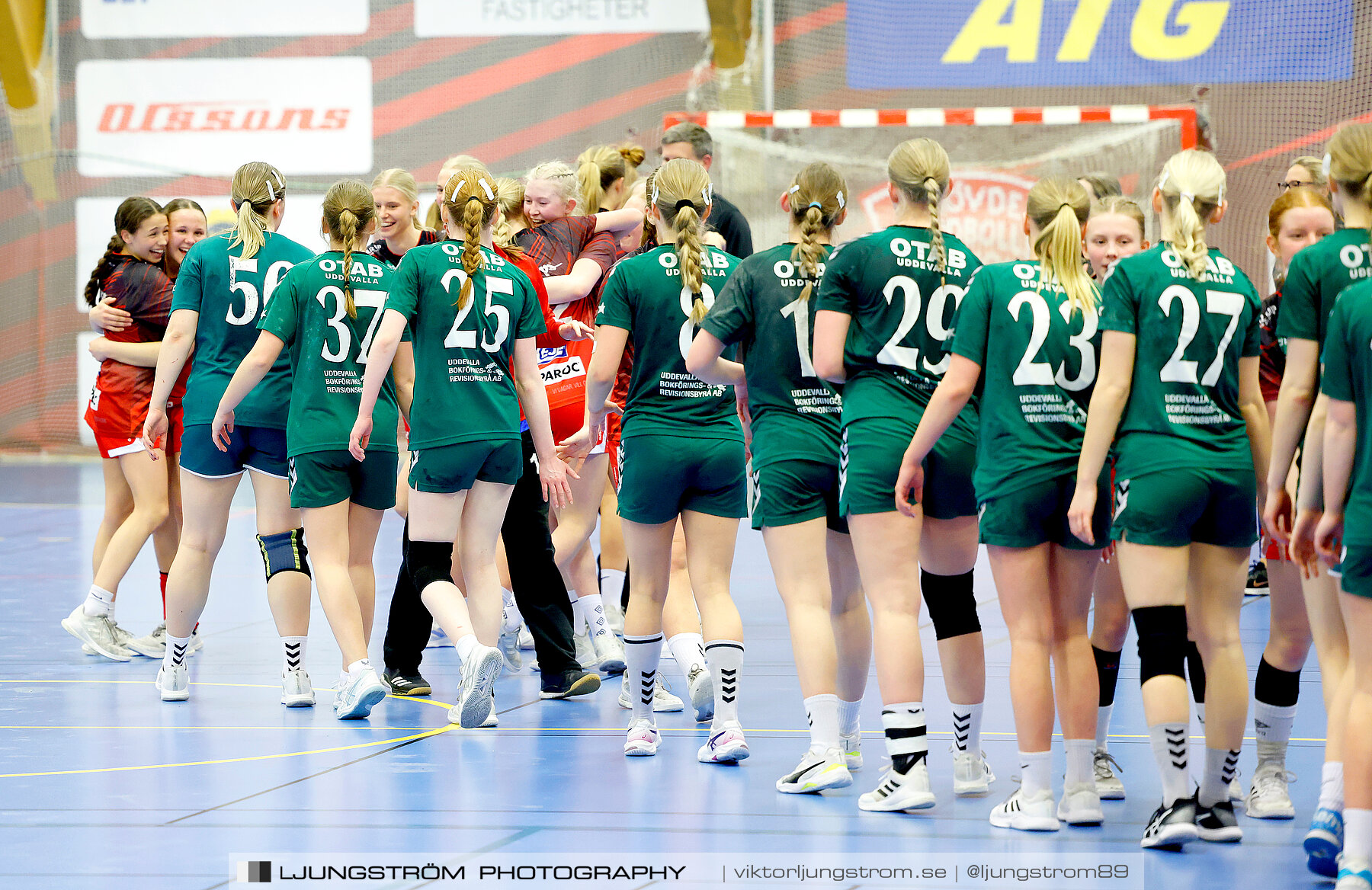 USM F16 Steg 4 Skövde HF 1-GF Kroppskultur 1 25-18,dam,Skövde Idrottshall,Skövde,Sverige,Ungdoms-SM,Handboll,2023,305634