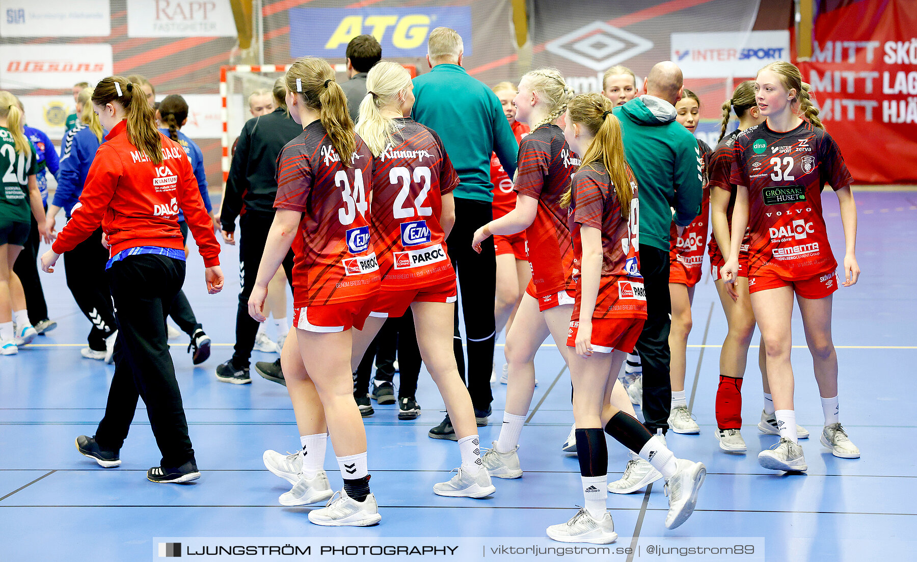 USM F16 Steg 4 Skövde HF 1-GF Kroppskultur 1 25-18,dam,Skövde Idrottshall,Skövde,Sverige,Ungdoms-SM,Handboll,2023,305636