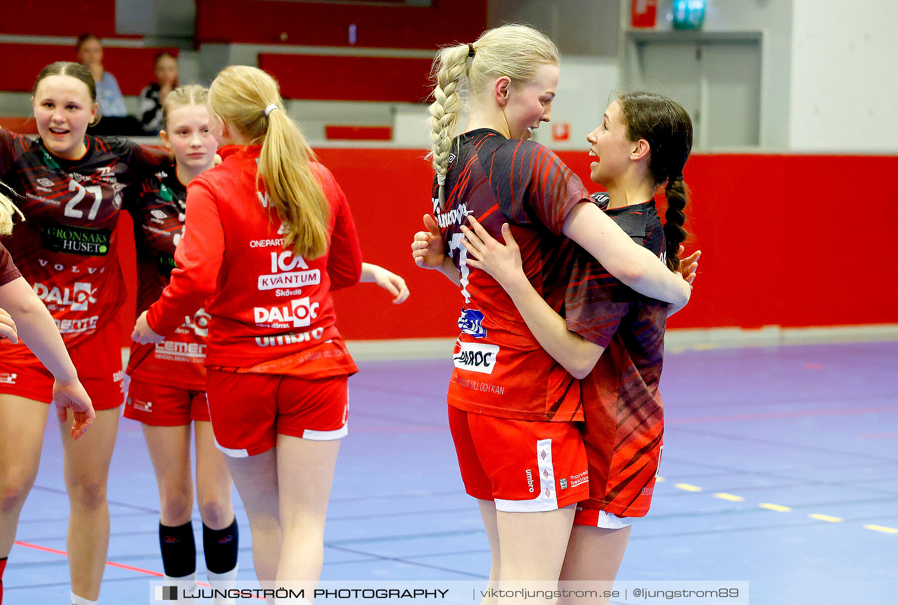 USM F16 Steg 4 Skövde HF 1-GF Kroppskultur 1 25-18,dam,Skövde Idrottshall,Skövde,Sverige,Ungdoms-SM,Handboll,2023,305642