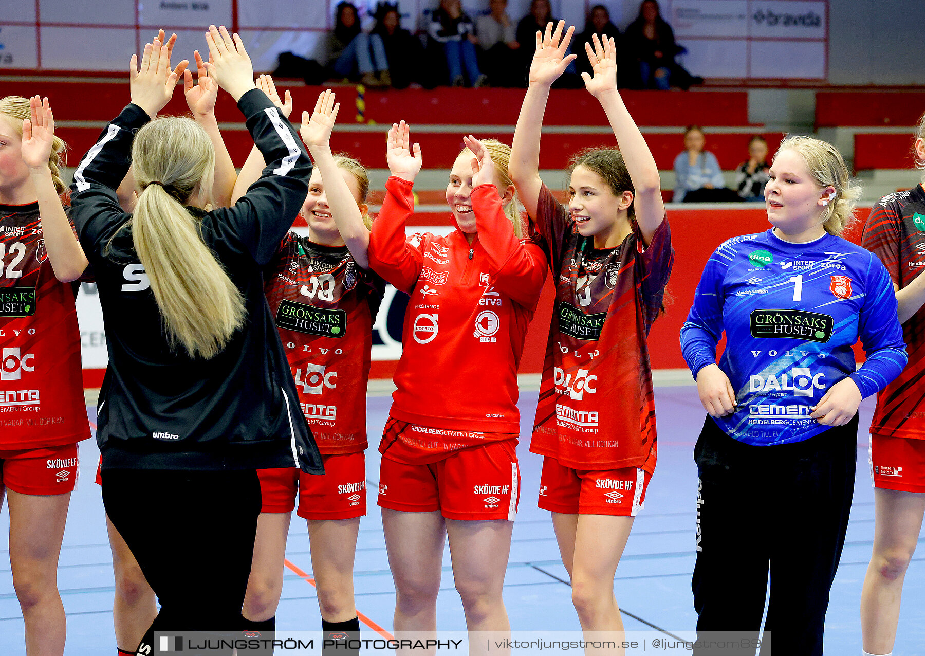 USM F16 Steg 4 Skövde HF 1-GF Kroppskultur 1 25-18,dam,Skövde Idrottshall,Skövde,Sverige,Ungdoms-SM,Handboll,2023,305648