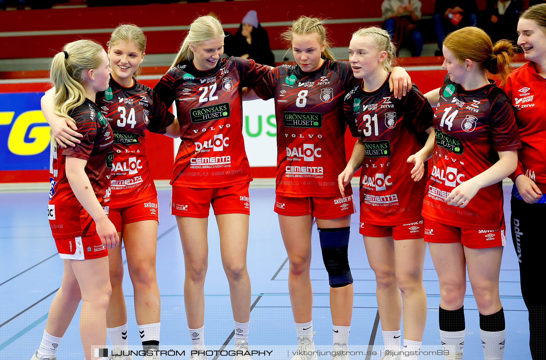 USM F16 Steg 4 Skövde HF 1-GF Kroppskultur 1 25-18,dam,Skövde Idrottshall,Skövde,Sverige,Ungdoms-SM,Handboll,2023,305651