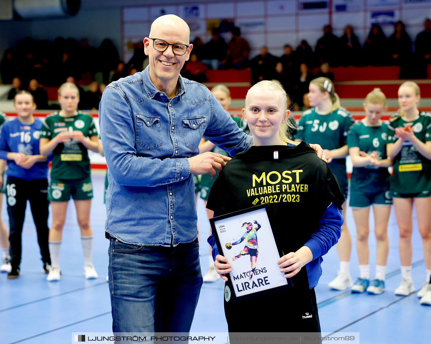 USM F16 Steg 4 Skövde HF 1-GF Kroppskultur 1 25-18,dam,Skövde Idrottshall,Skövde,Sverige,Ungdoms-SM,Handboll,2023,305653