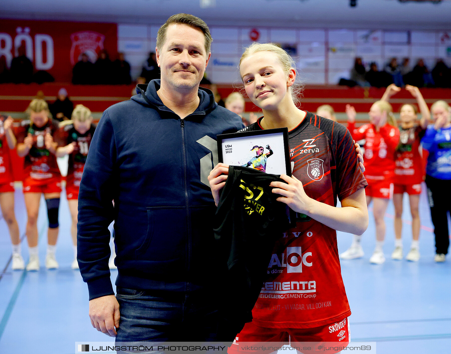 USM F16 Steg 4 Skövde HF 1-GF Kroppskultur 1 25-18,dam,Skövde Idrottshall,Skövde,Sverige,Ungdoms-SM,Handboll,2023,305658