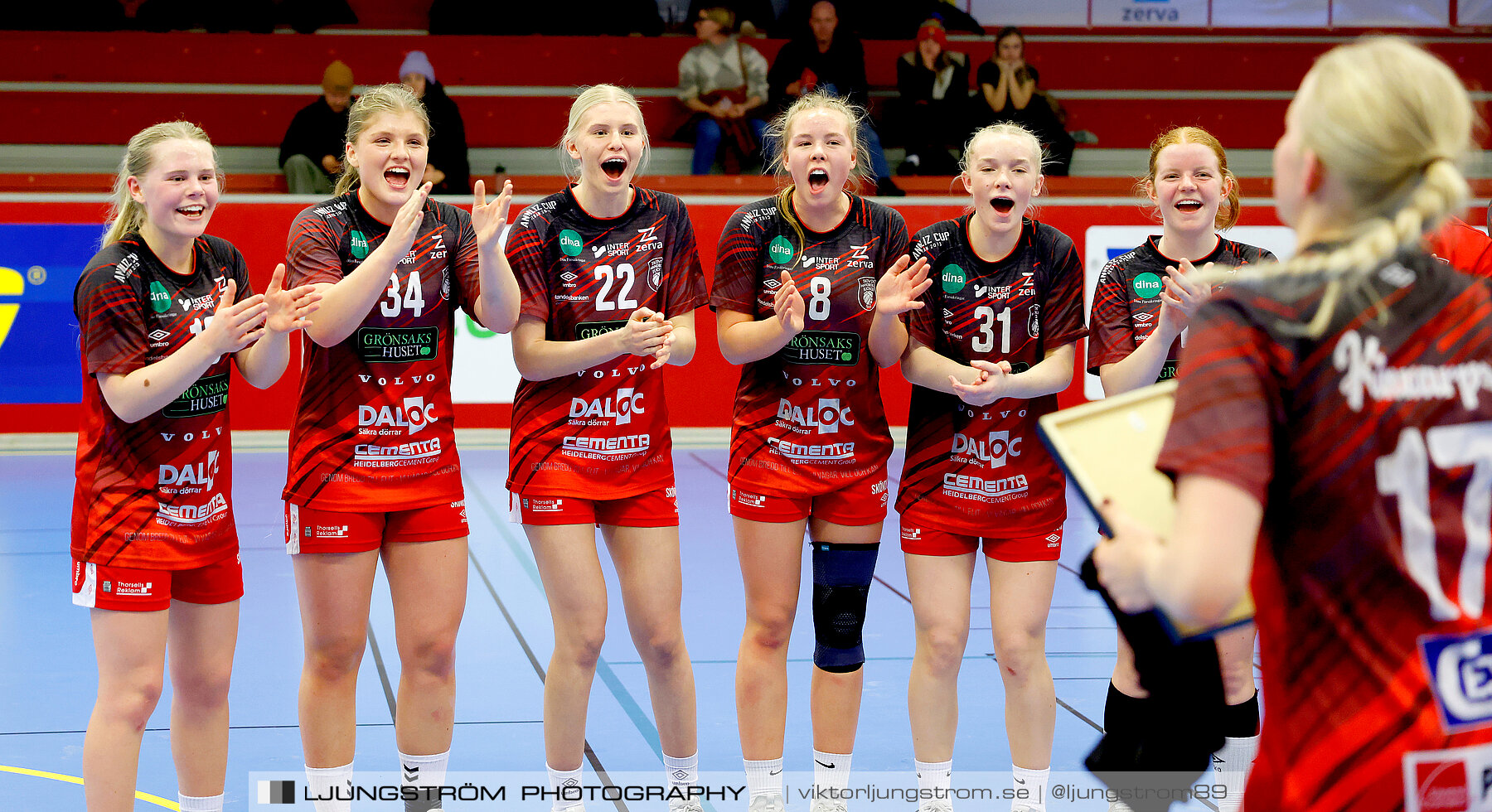 USM F16 Steg 4 Skövde HF 1-GF Kroppskultur 1 25-18,dam,Skövde Idrottshall,Skövde,Sverige,Ungdoms-SM,Handboll,2023,305663