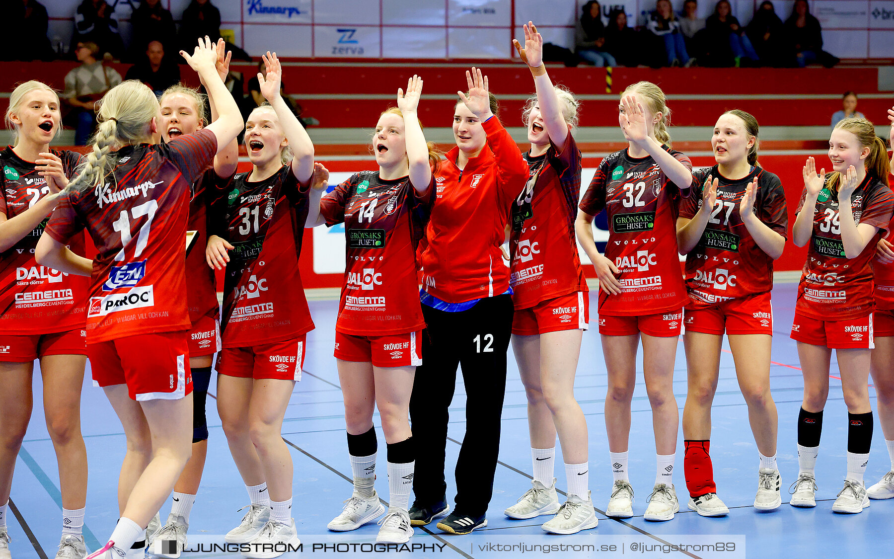 USM F16 Steg 4 Skövde HF 1-GF Kroppskultur 1 25-18,dam,Skövde Idrottshall,Skövde,Sverige,Ungdoms-SM,Handboll,2023,305668