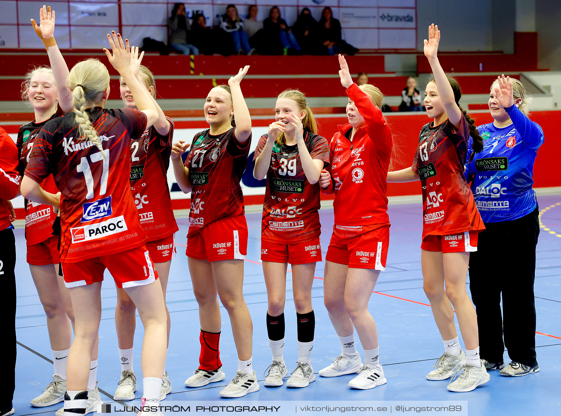 USM F16 Steg 4 Skövde HF 1-GF Kroppskultur 1 25-18,dam,Skövde Idrottshall,Skövde,Sverige,Ungdoms-SM,Handboll,2023,305670