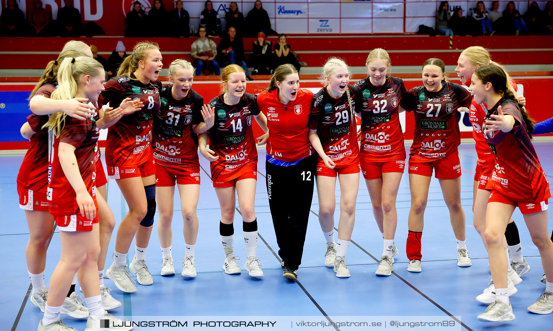 USM F16 Steg 4 Skövde HF 1-GF Kroppskultur 1 25-18,dam,Skövde Idrottshall,Skövde,Sverige,Ungdoms-SM,Handboll,2023,305671