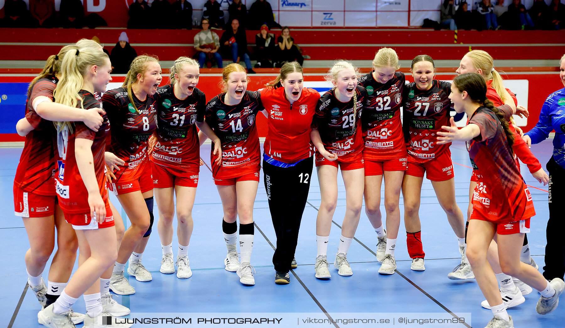 USM F16 Steg 4 Skövde HF 1-GF Kroppskultur 1 25-18,dam,Skövde Idrottshall,Skövde,Sverige,Ungdoms-SM,Handboll,2023,305672