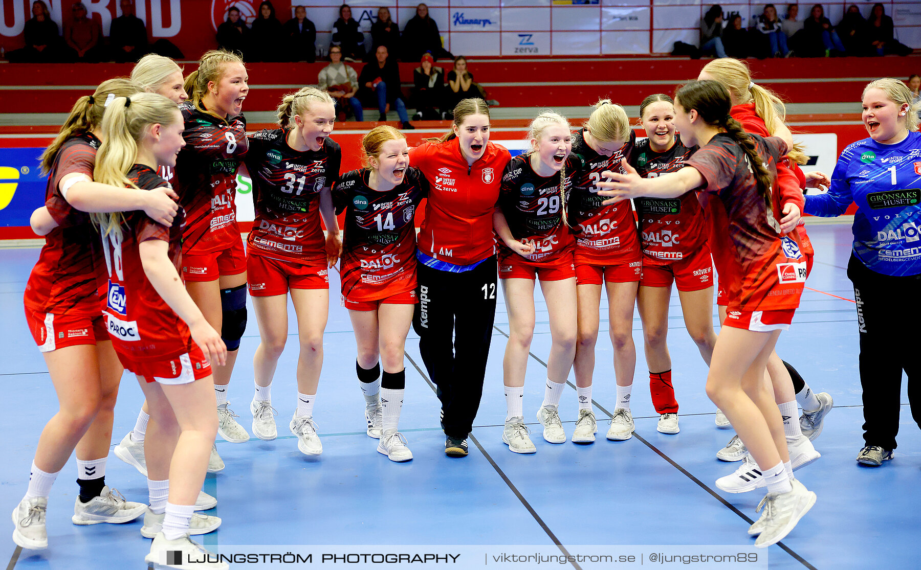 USM F16 Steg 4 Skövde HF 1-GF Kroppskultur 1 25-18,dam,Skövde Idrottshall,Skövde,Sverige,Ungdoms-SM,Handboll,2023,305673