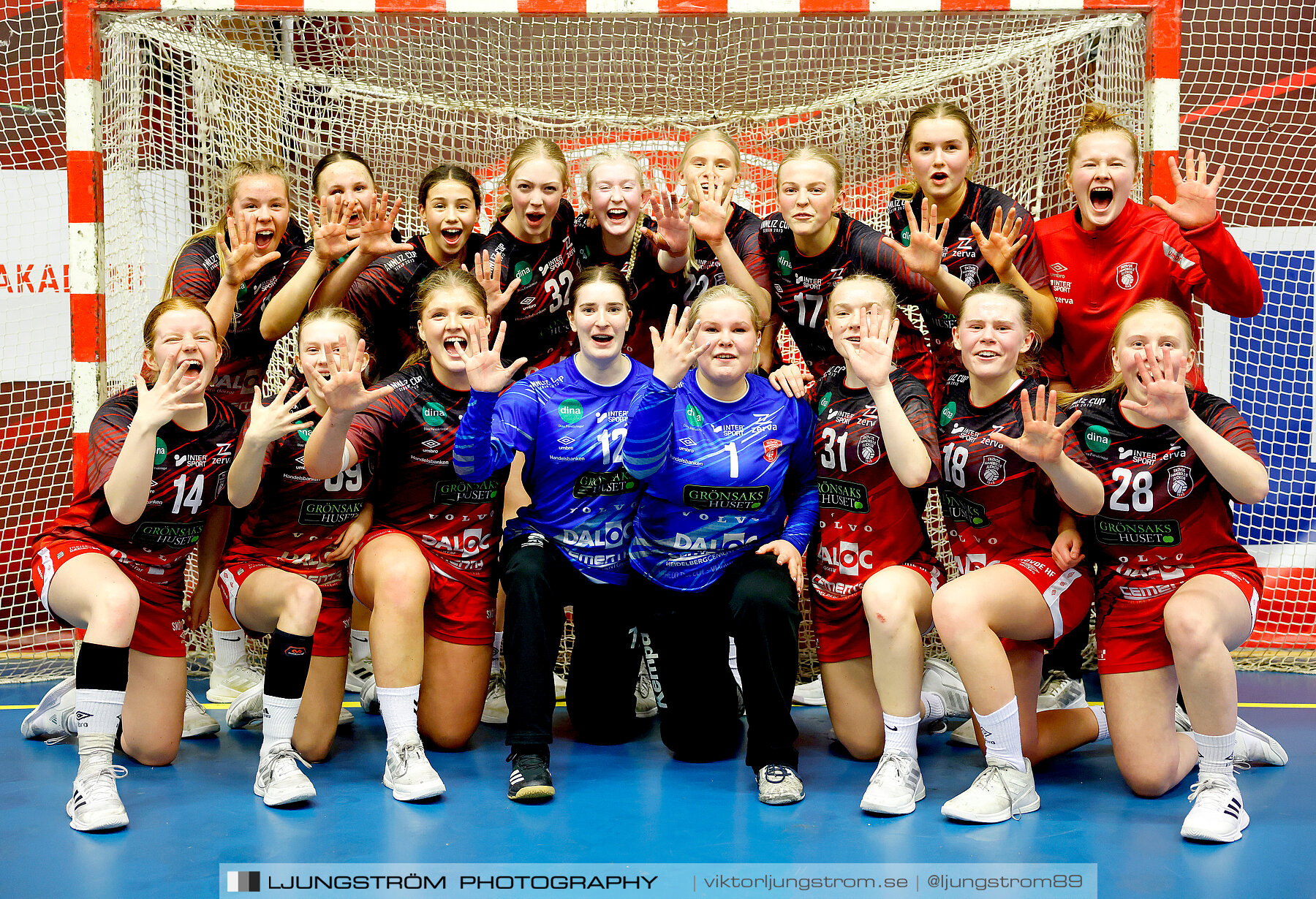 USM F16 Steg 4 Skövde HF 1-GF Kroppskultur 1 25-18,dam,Skövde Idrottshall,Skövde,Sverige,Ungdoms-SM,Handboll,2023,305681