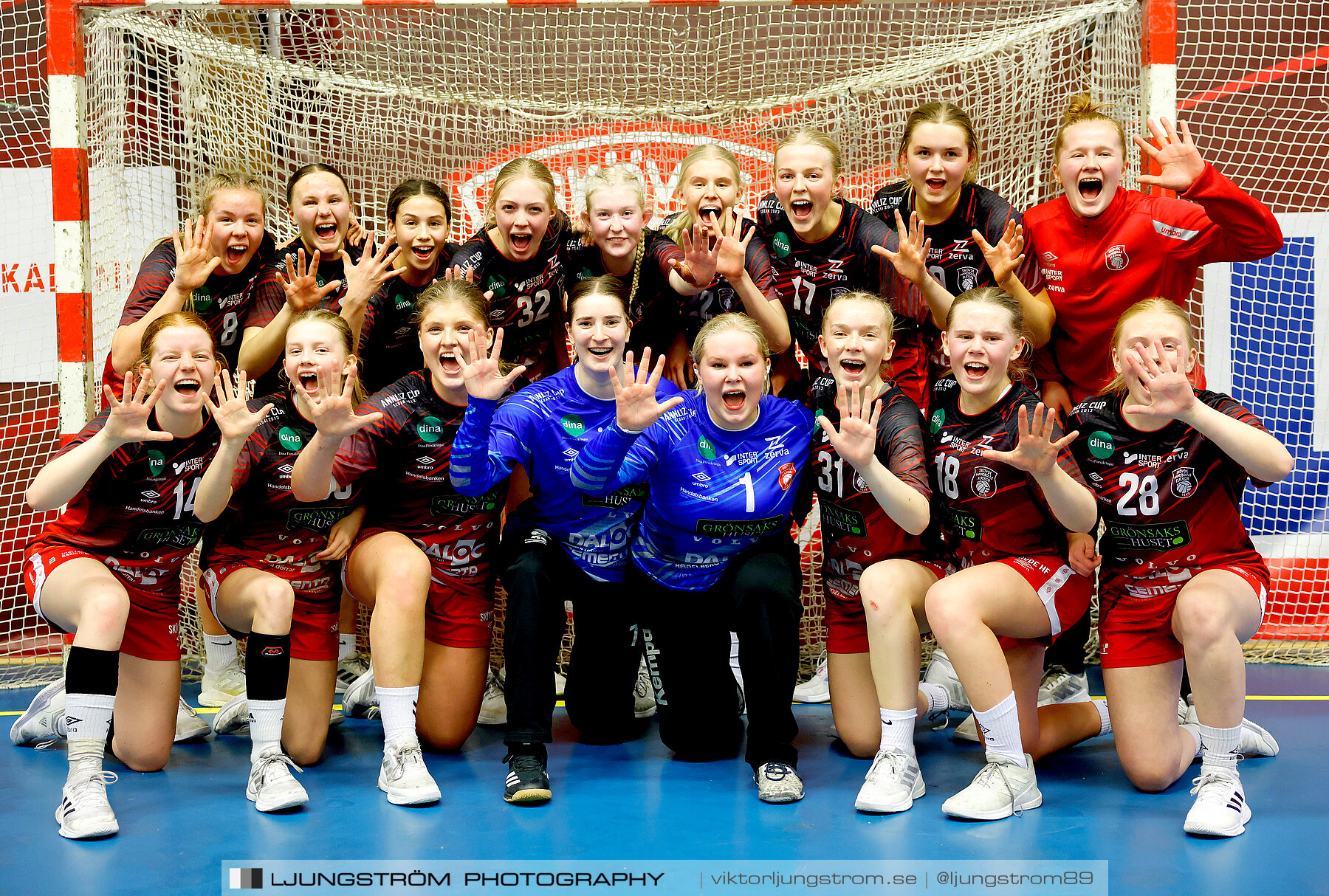 USM F16 Steg 4 Skövde HF 1-GF Kroppskultur 1 25-18,dam,Skövde Idrottshall,Skövde,Sverige,Ungdoms-SM,Handboll,2023,305683