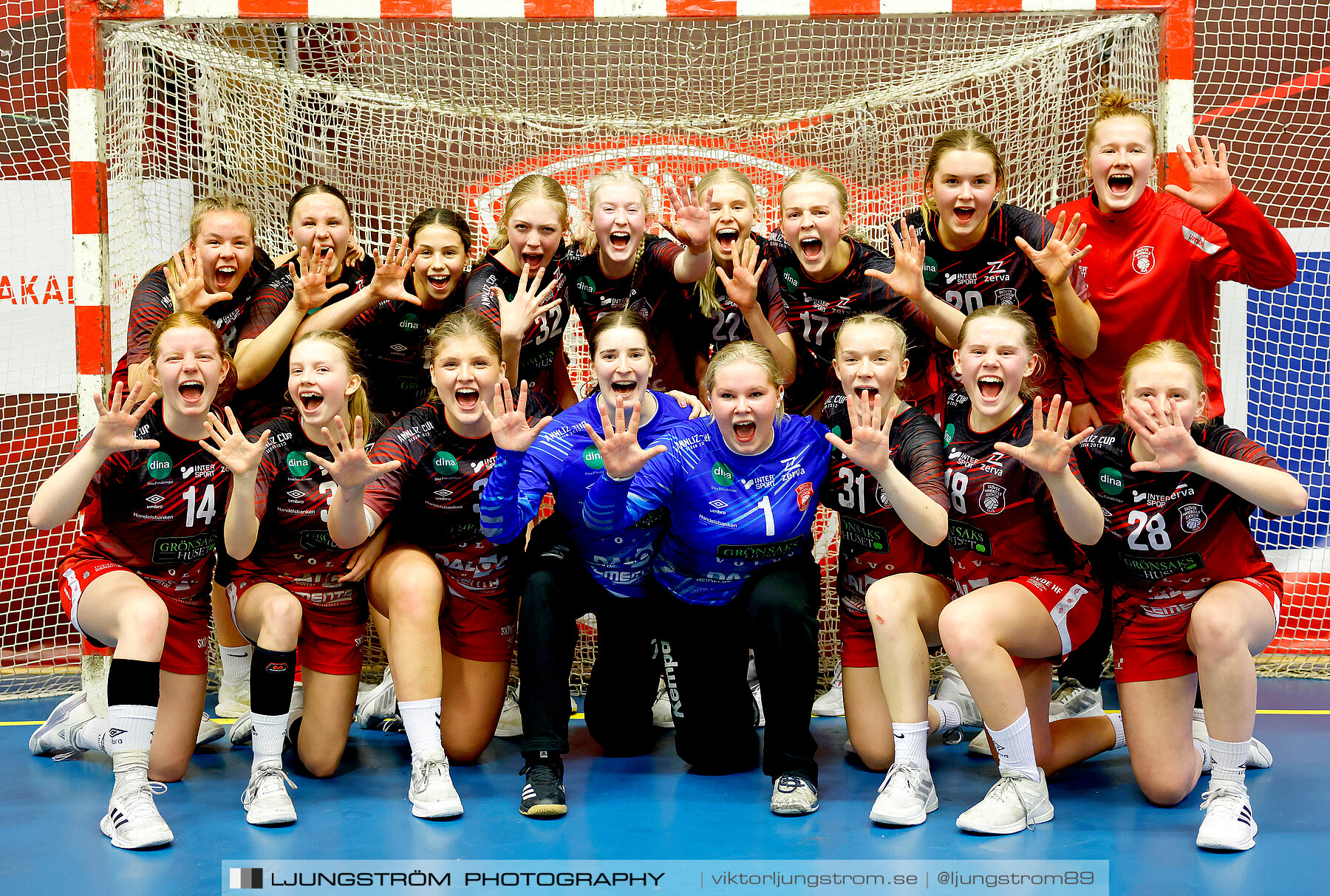 USM F16 Steg 4 Skövde HF 1-GF Kroppskultur 1 25-18,dam,Skövde Idrottshall,Skövde,Sverige,Ungdoms-SM,Handboll,2023,305685