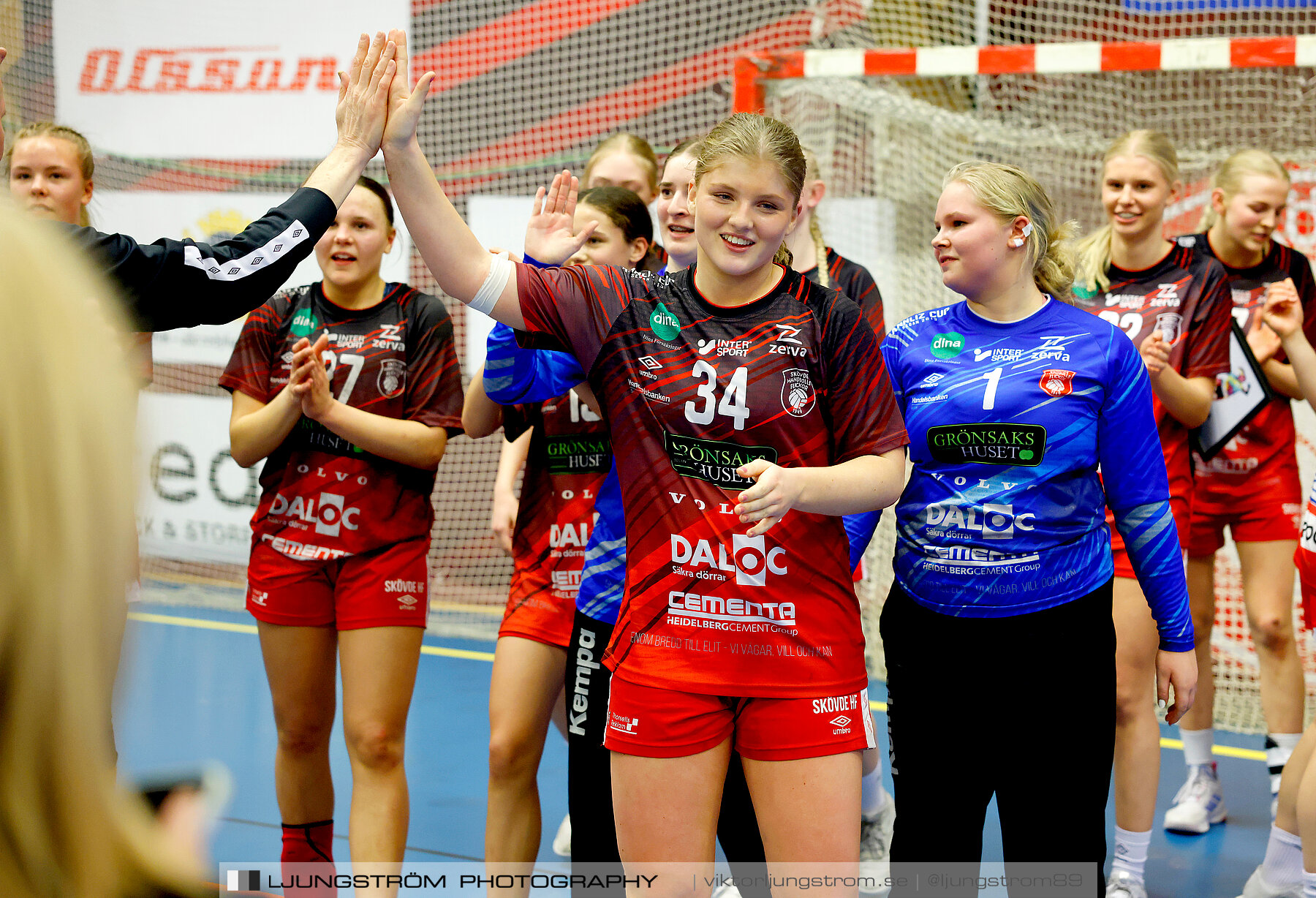 USM F16 Steg 4 Skövde HF 1-GF Kroppskultur 1 25-18,dam,Skövde Idrottshall,Skövde,Sverige,Ungdoms-SM,Handboll,2023,305686