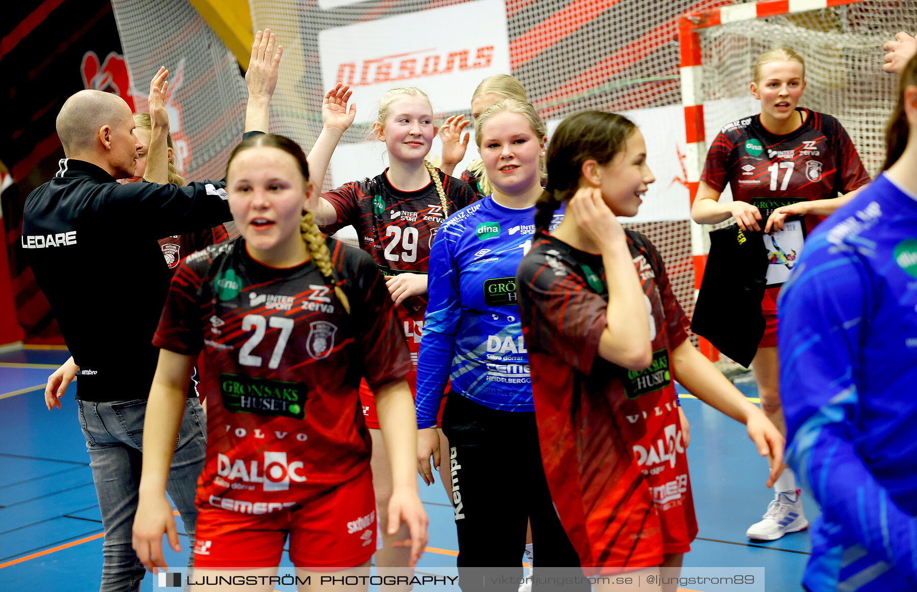 USM F16 Steg 4 Skövde HF 1-GF Kroppskultur 1 25-18,dam,Skövde Idrottshall,Skövde,Sverige,Ungdoms-SM,Handboll,2023,305687