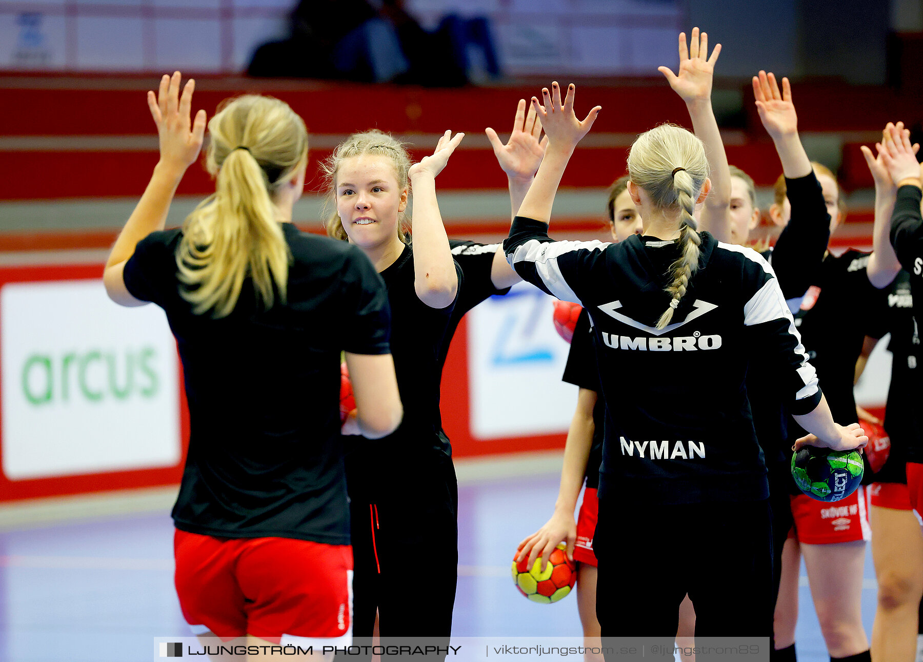 USM F16 Steg 4 Skövde HF 1-GF Kroppskultur 1 25-18,dam,Skövde Idrottshall,Skövde,Sverige,Ungdoms-SM,Handboll,2023,305706