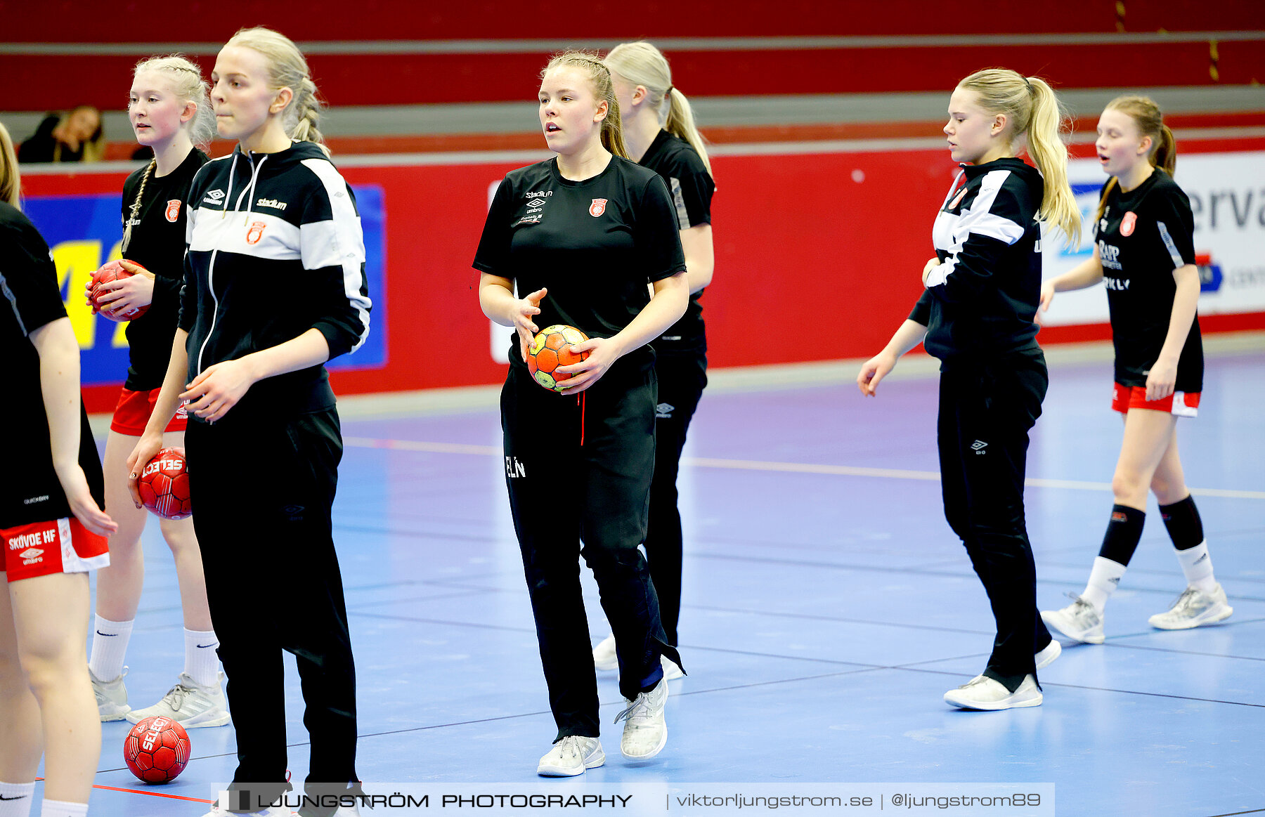 USM F16 Steg 4 Skövde HF 1-GF Kroppskultur 1 25-18,dam,Skövde Idrottshall,Skövde,Sverige,Ungdoms-SM,Handboll,2023,305714