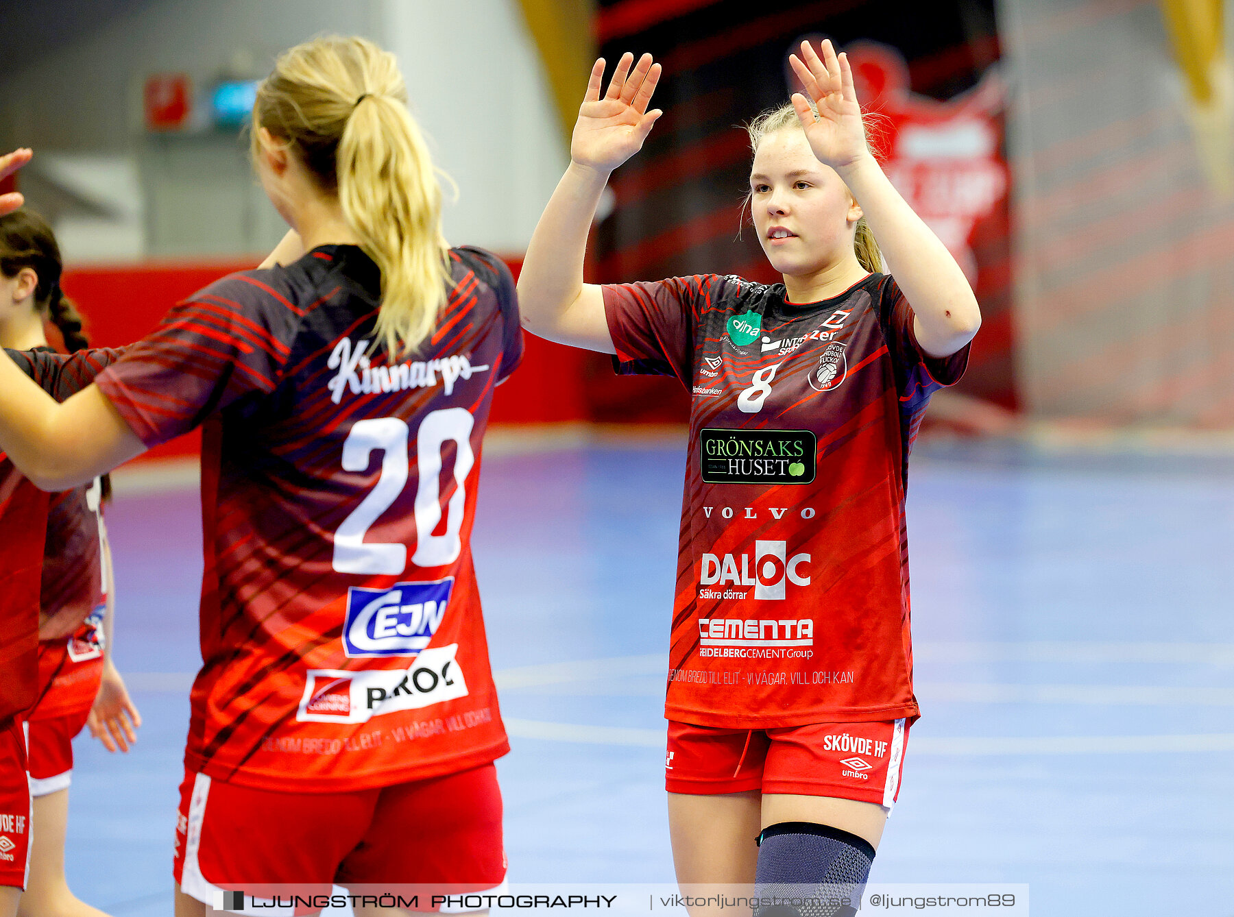 USM F16 Steg 4 Skövde HF 1-GF Kroppskultur 1 25-18,dam,Skövde Idrottshall,Skövde,Sverige,Ungdoms-SM,Handboll,2023,305734