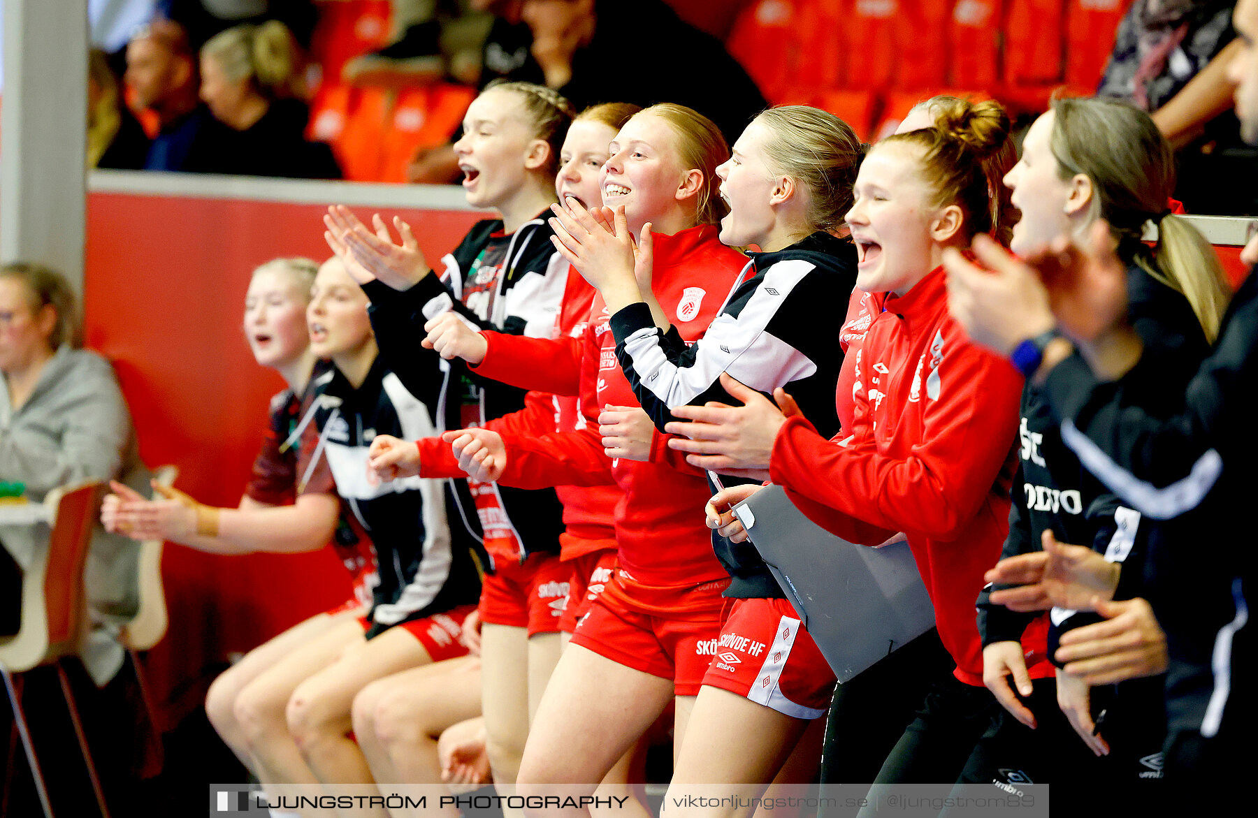 USM F16 Steg 4 Skövde HF 1-GF Kroppskultur 1 25-18,dam,Skövde Idrottshall,Skövde,Sverige,Ungdoms-SM,Handboll,2023,305738