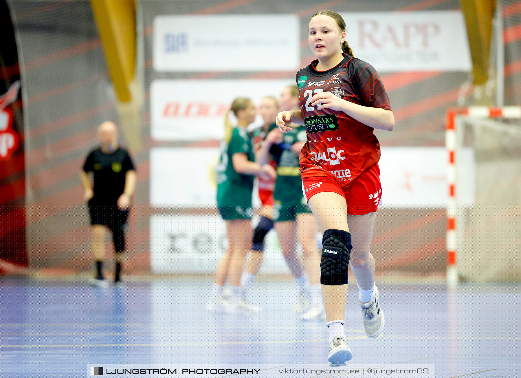 USM F16 Steg 4 Skövde HF 1-GF Kroppskultur 1 25-18,dam,Skövde Idrottshall,Skövde,Sverige,Ungdoms-SM,Handboll,2023,305777