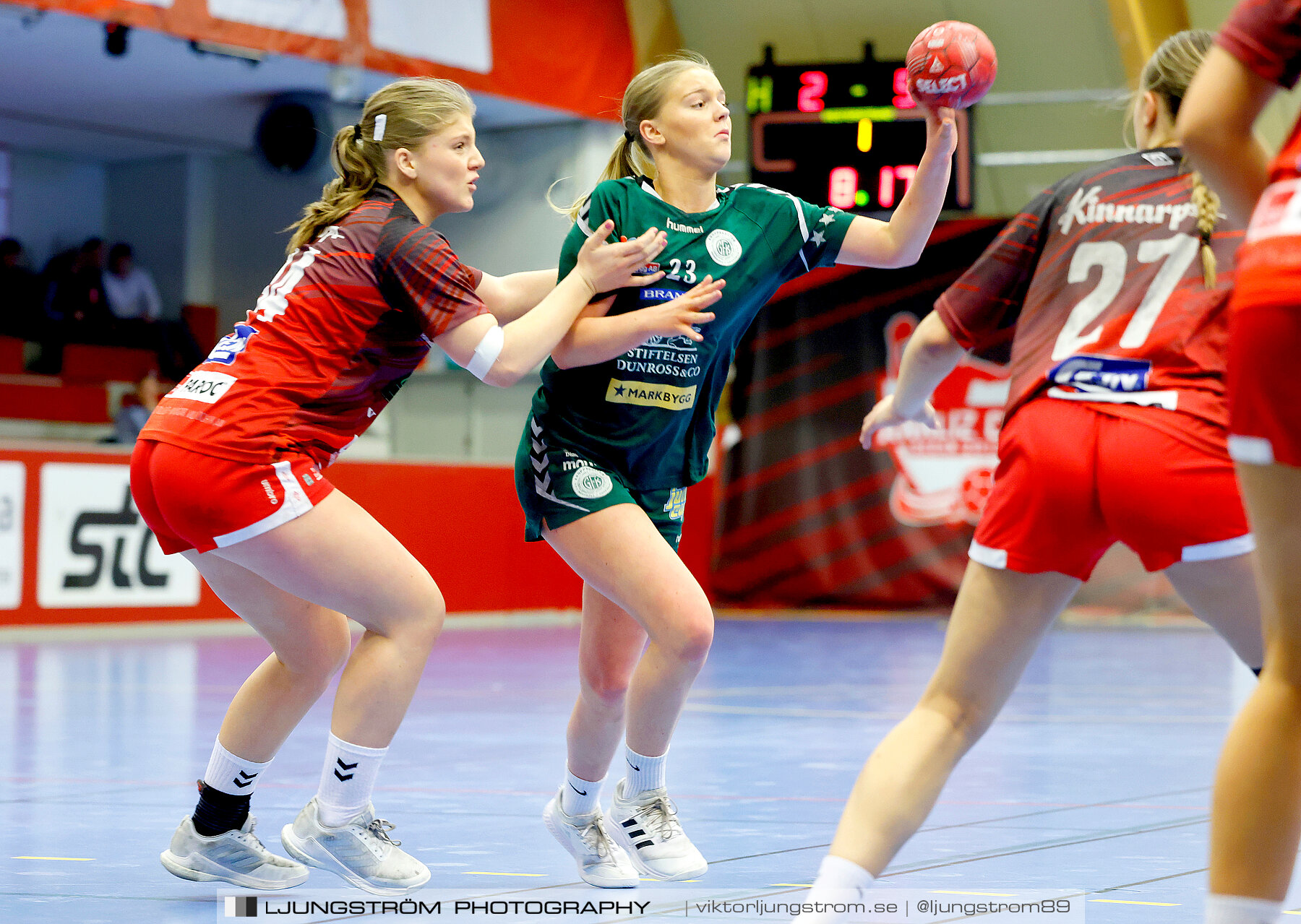 USM F16 Steg 4 Skövde HF 1-GF Kroppskultur 1 25-18,dam,Skövde Idrottshall,Skövde,Sverige,Ungdoms-SM,Handboll,2023,305784