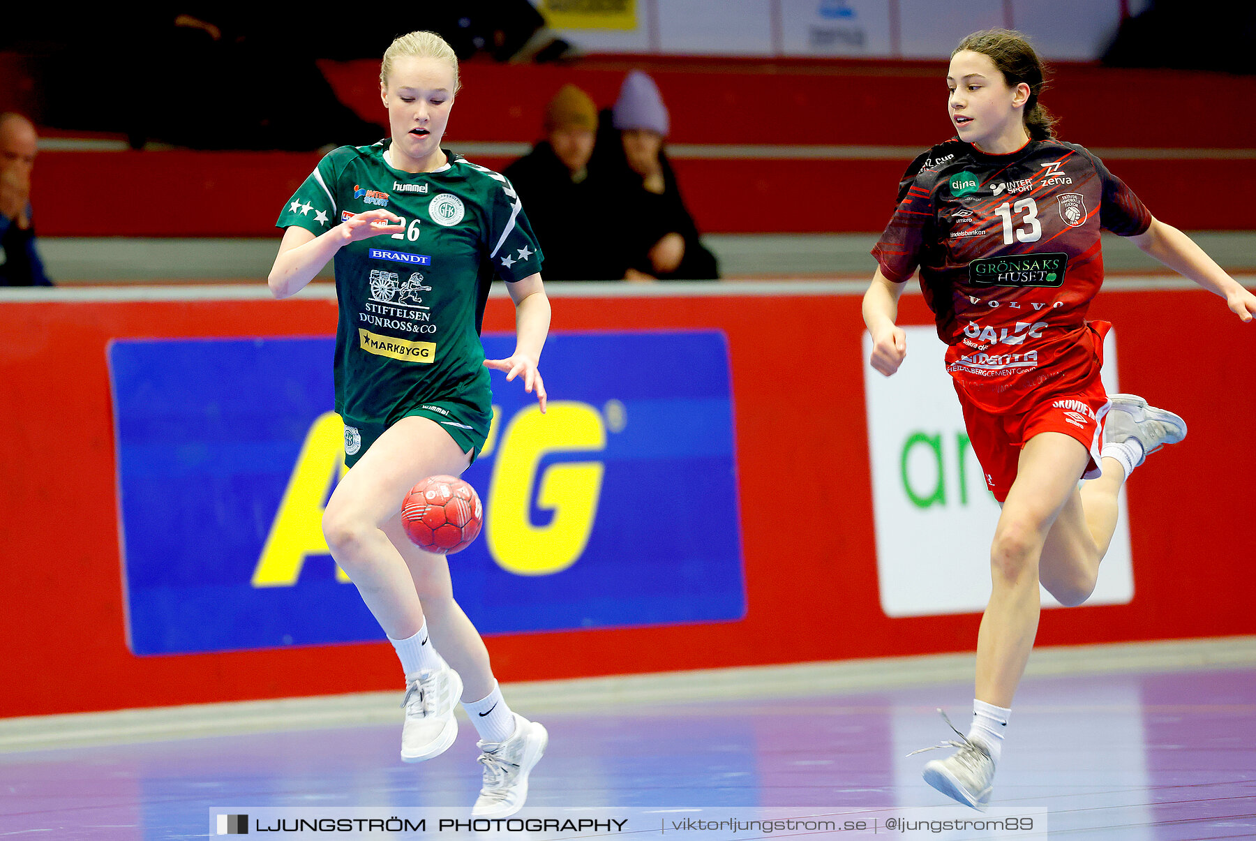 USM F16 Steg 4 Skövde HF 1-GF Kroppskultur 1 25-18,dam,Skövde Idrottshall,Skövde,Sverige,Ungdoms-SM,Handboll,2023,305787